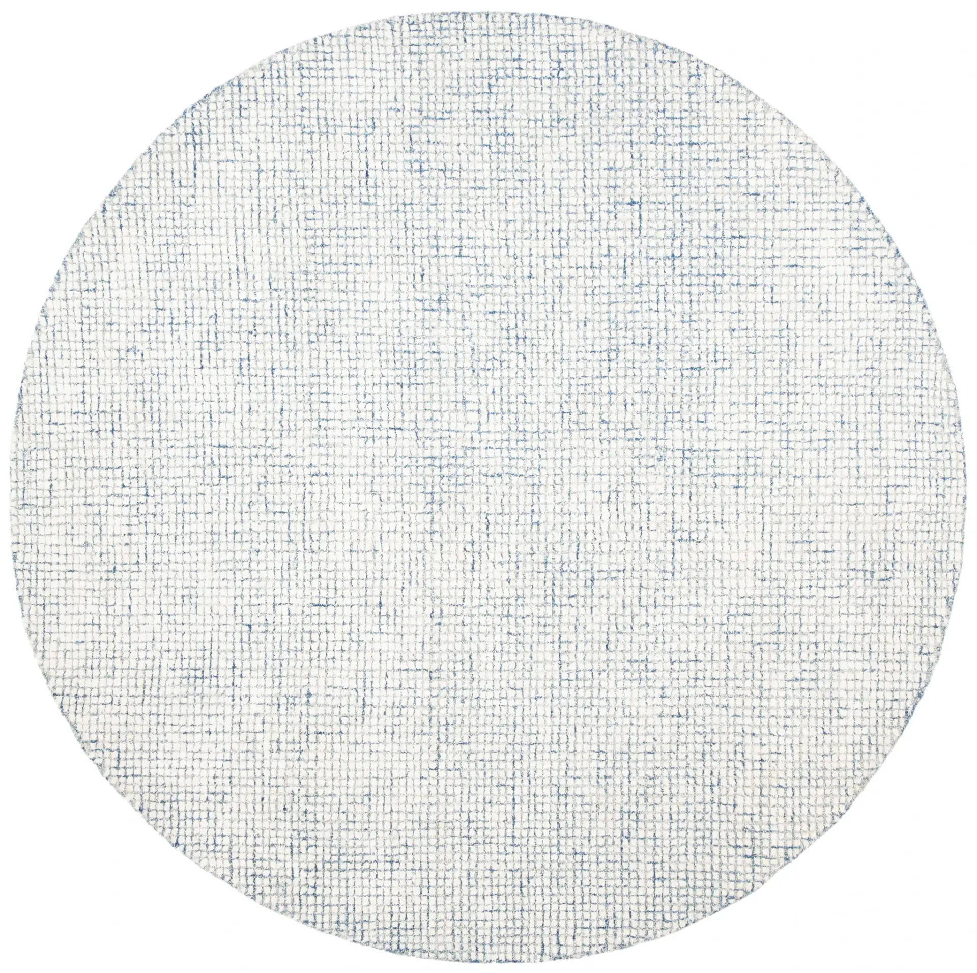 Abstract Grid Hand-Tufted Rug