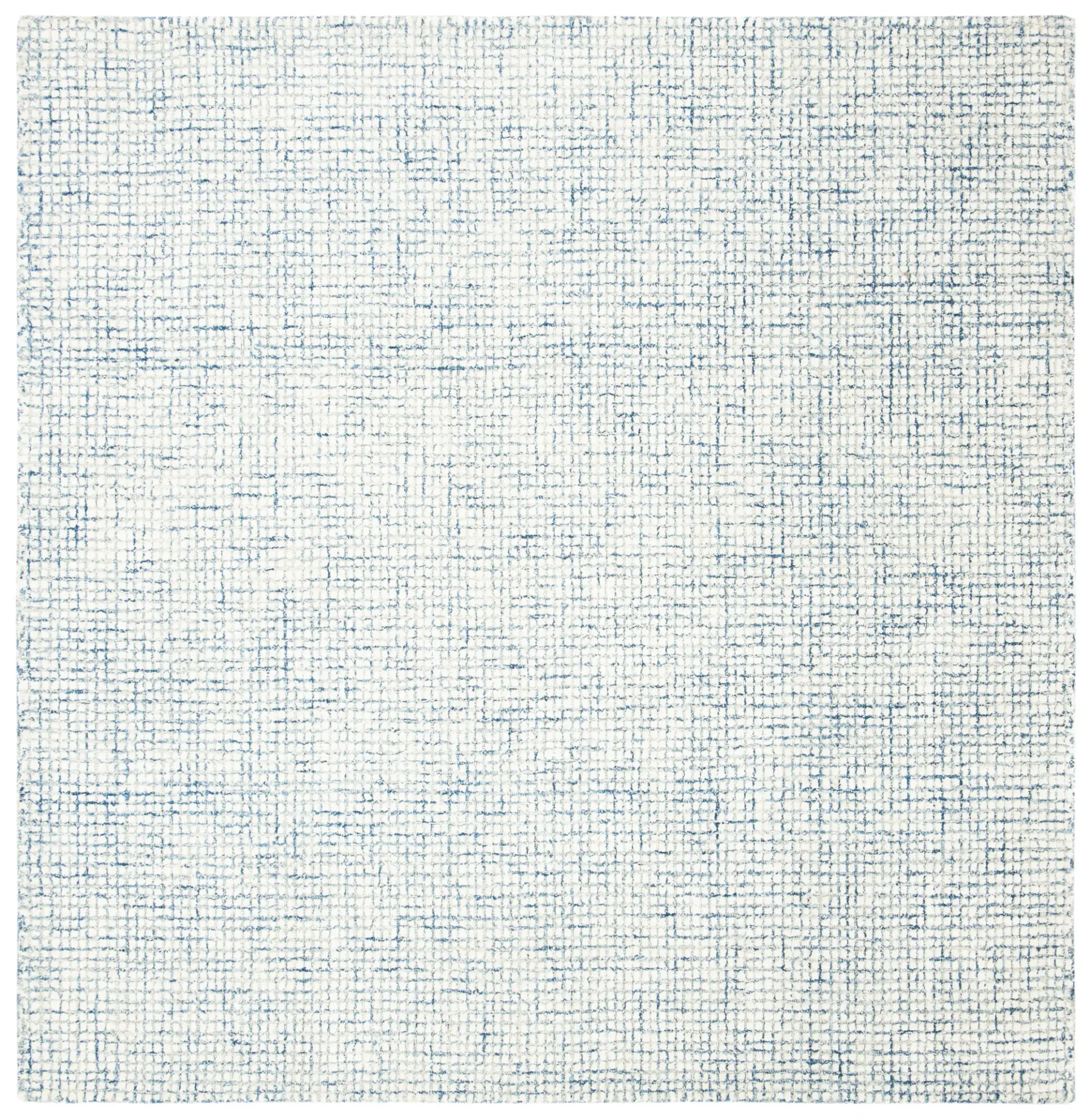 Abstract Grid Hand-Tufted Rug