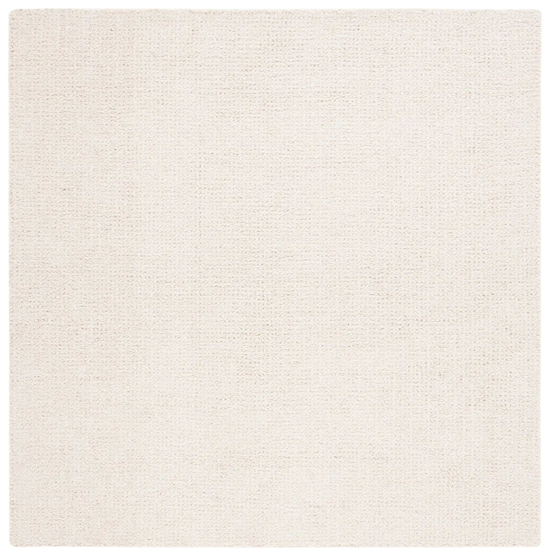 Abstract Modern Textured Solid Hand-Tufted Wool Rug