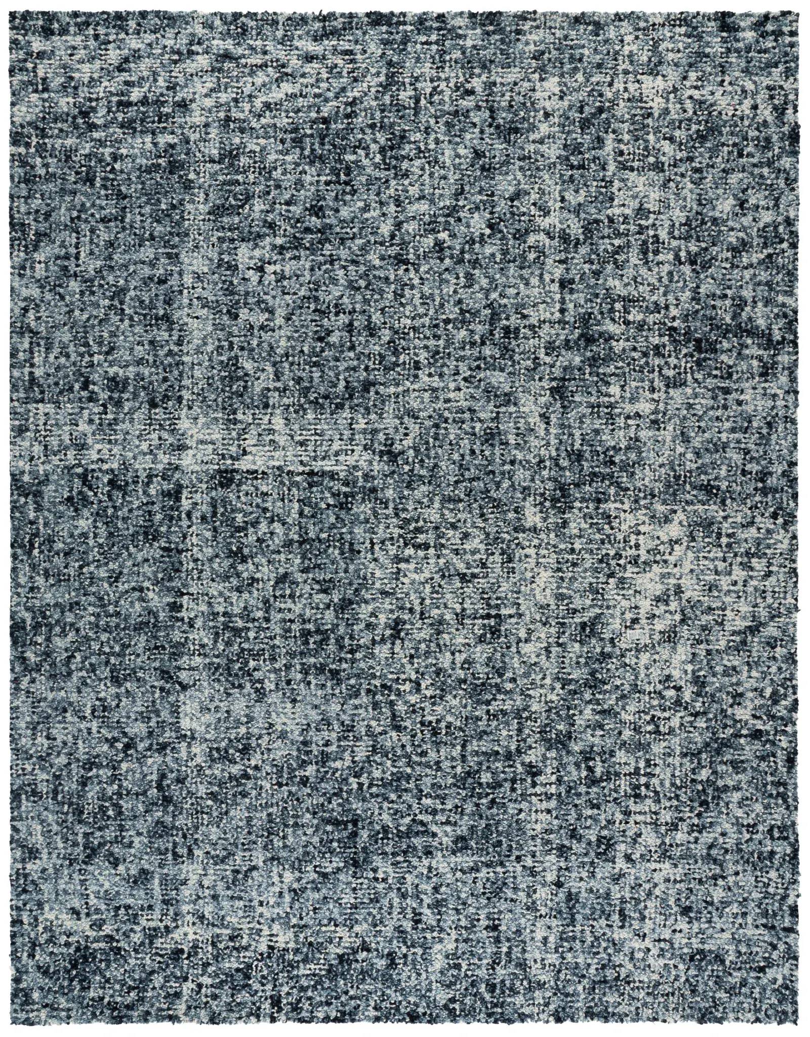 Abstract Modern Mottled Hand-Tufted Wool Rug