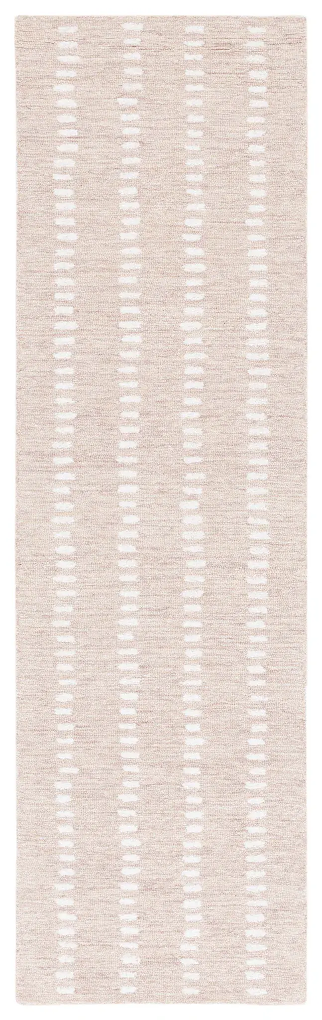 Abstract Scandinavian Geometric Hand-Tufted Wool Blend Rug