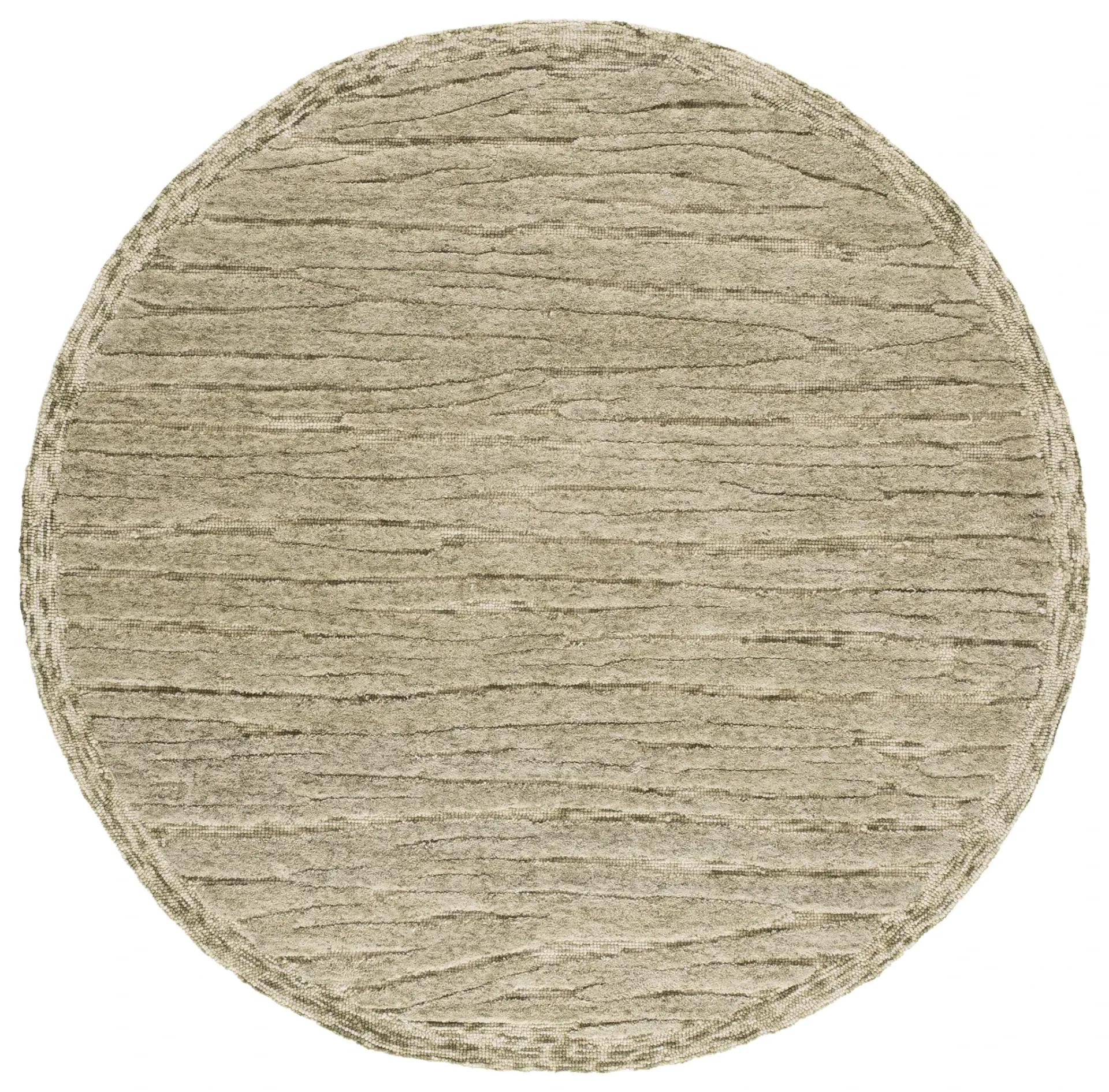 Abstract Modern Marble Hand-Tufted Wool Rug