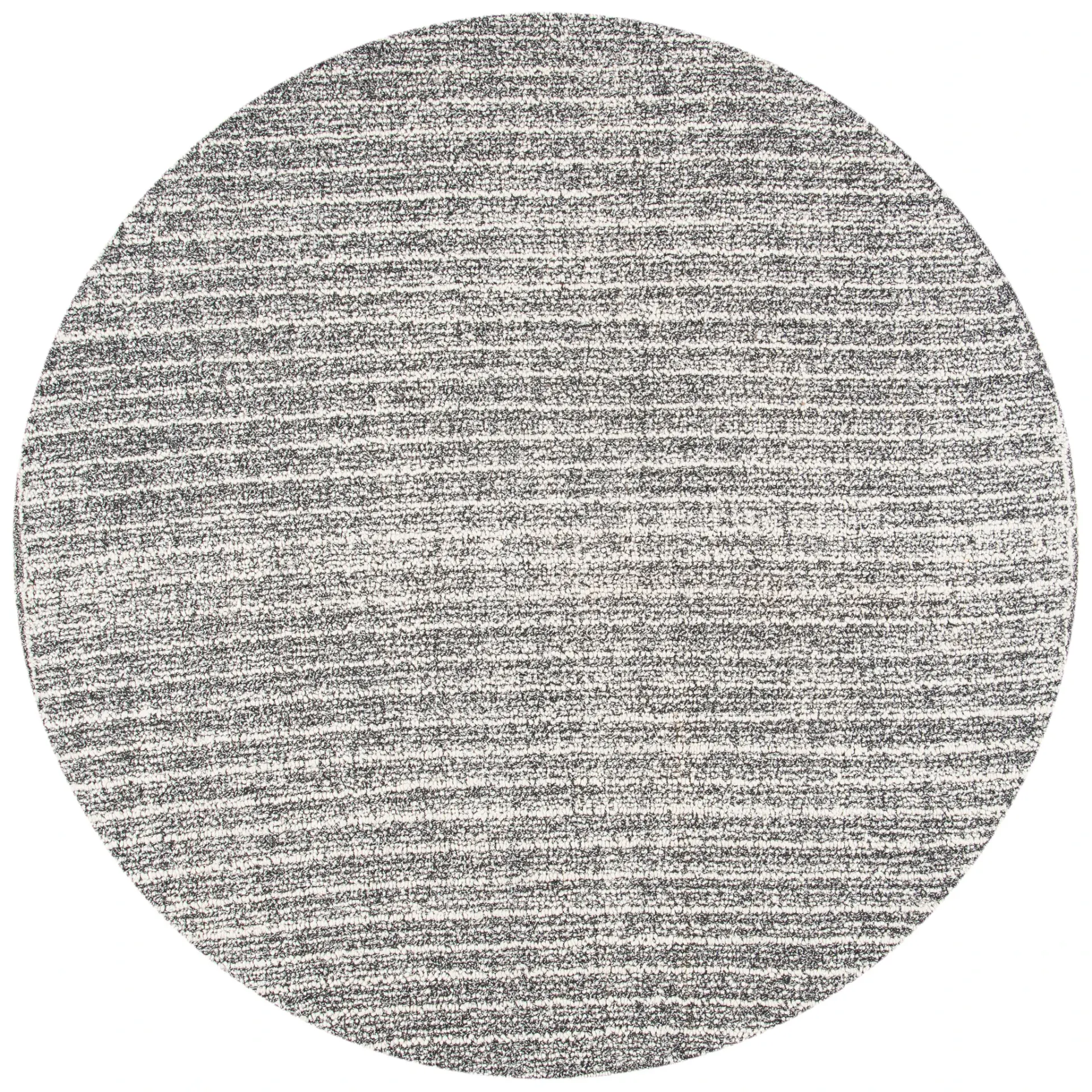 Abstract Modern Stripe Hand-Tufted Wool Blend Rug