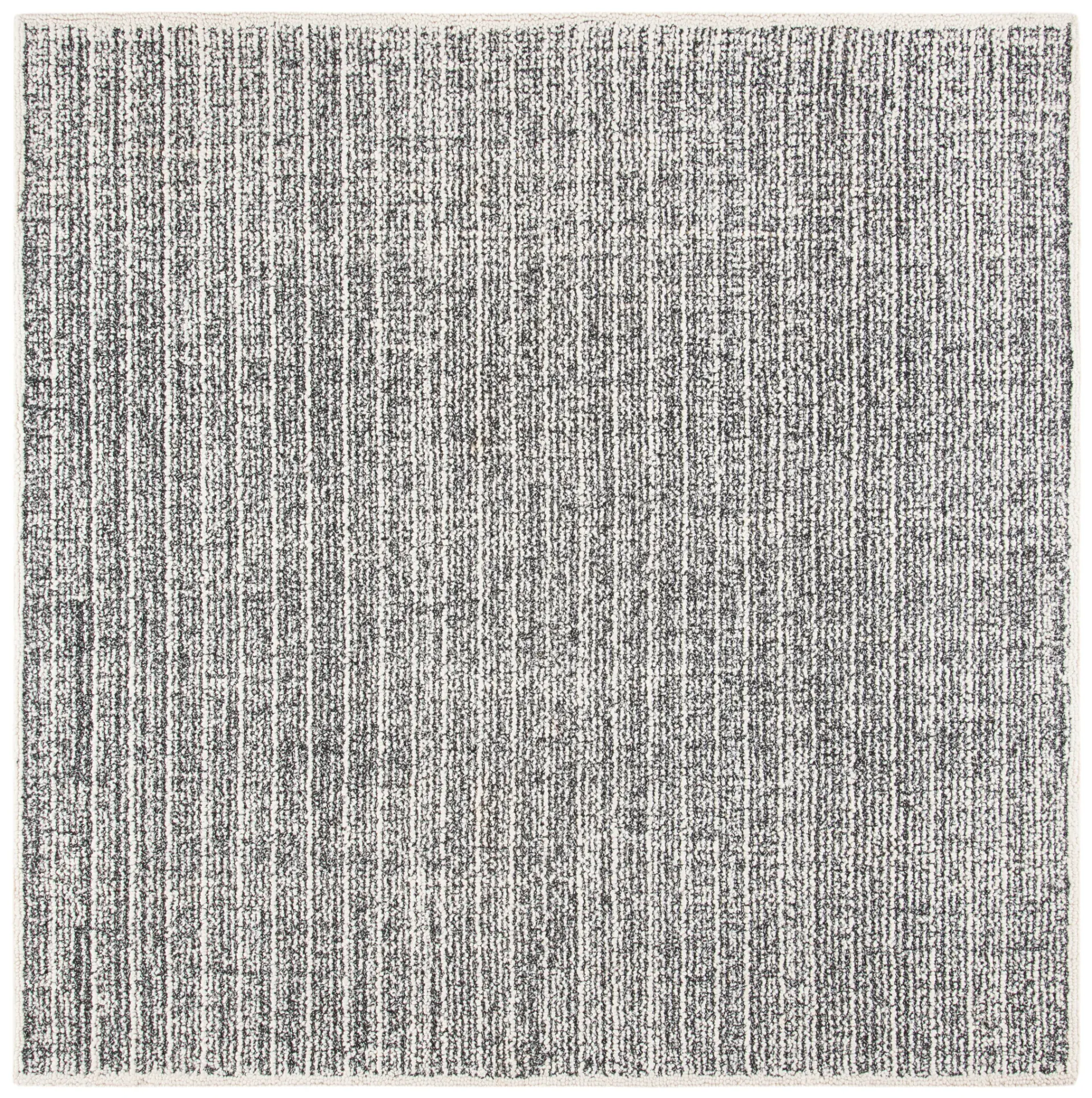 Abstract Modern Stripe Hand-Tufted Wool Blend Rug