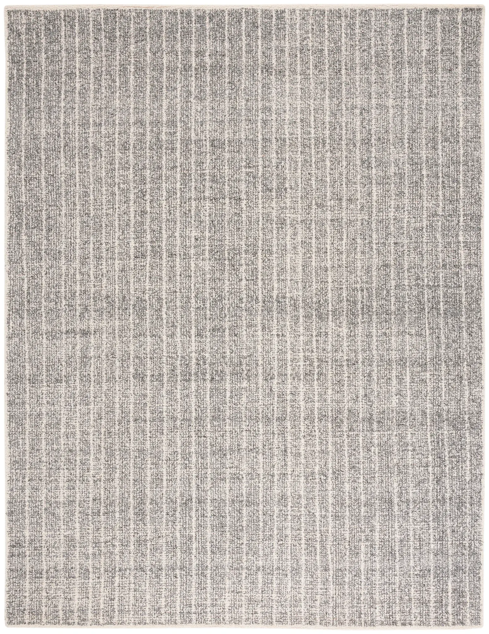 Abstract Modern Stripe Hand-Tufted Wool Blend Rug