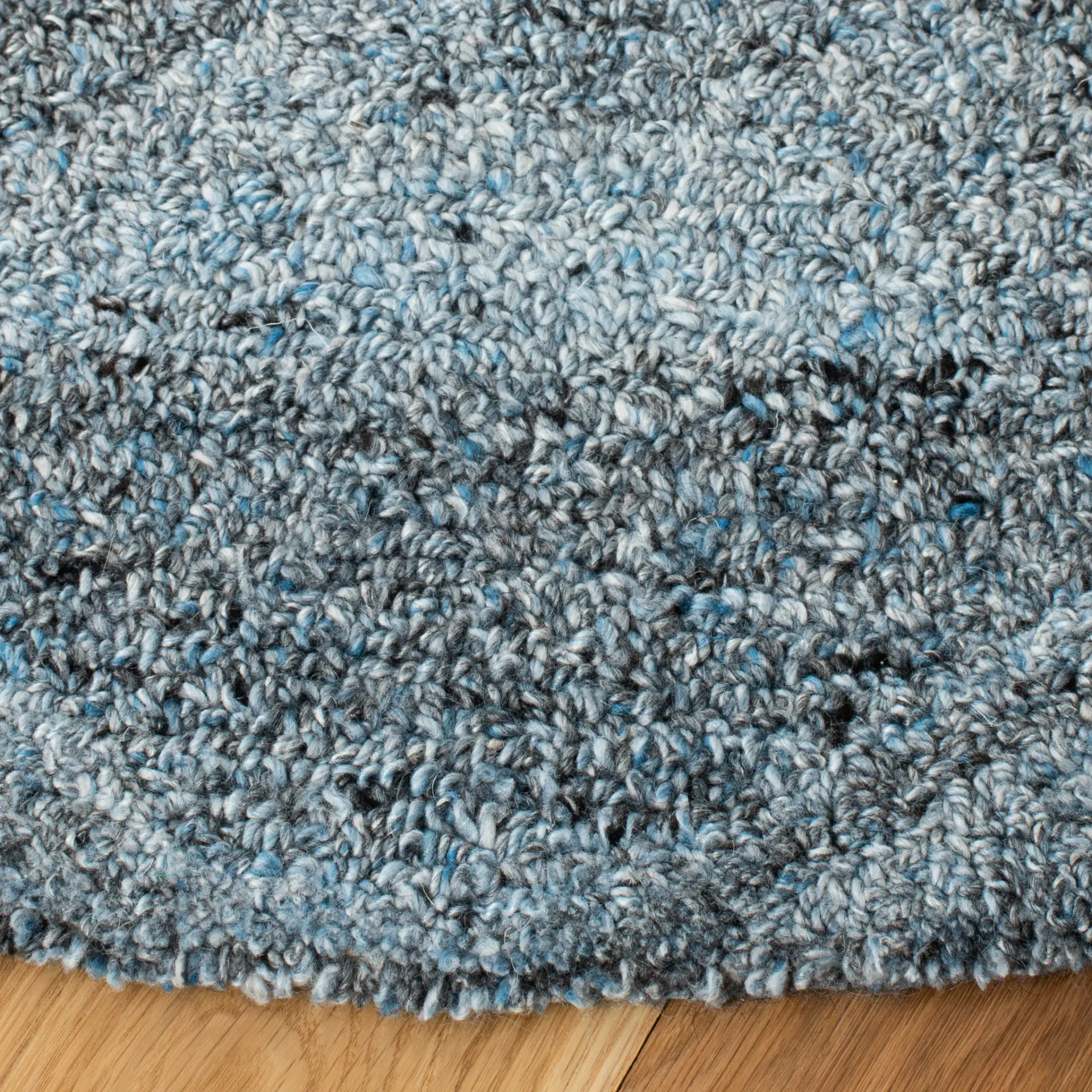 Abstract Triangle Hand-Tufted Wool Blend Rug