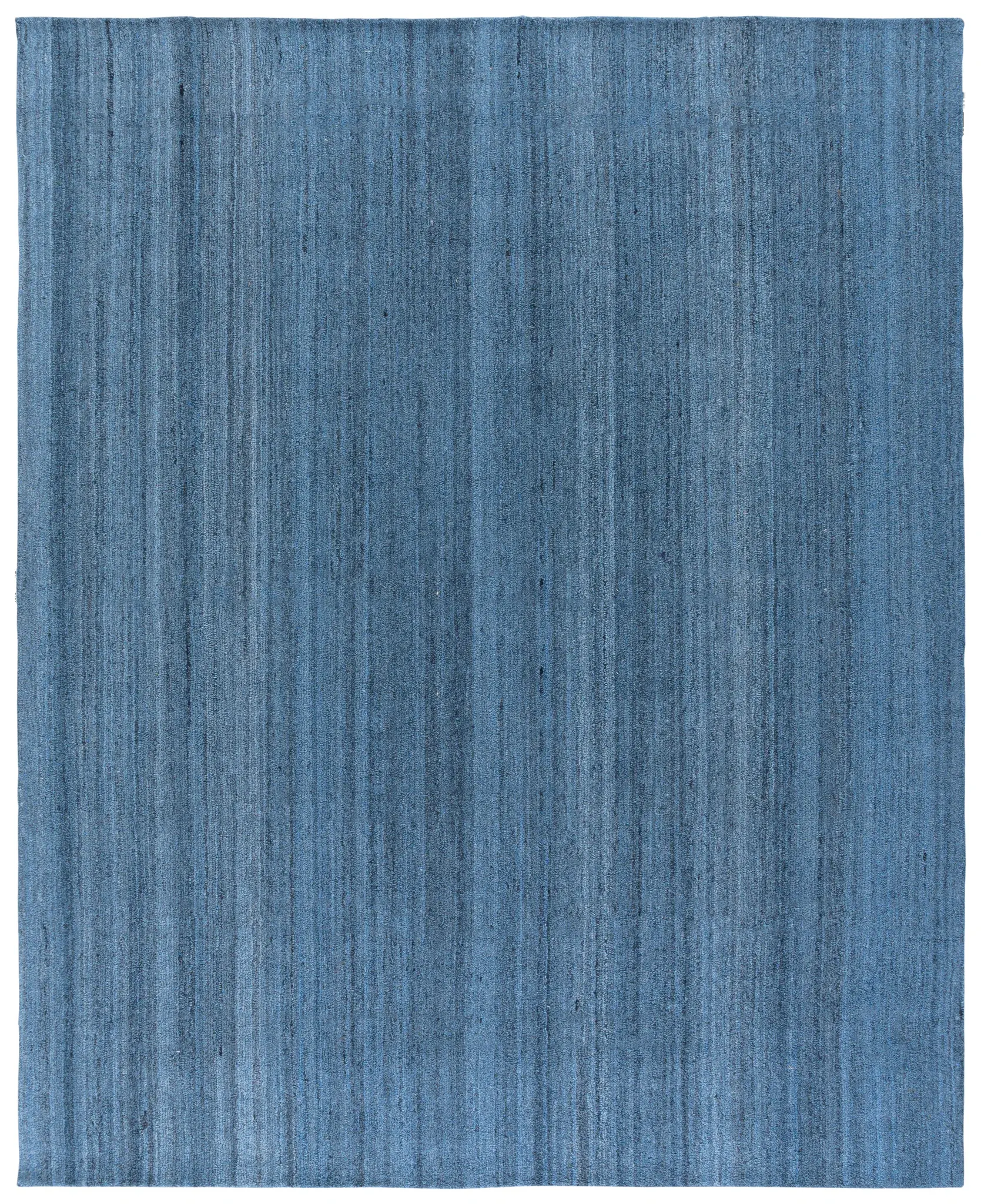 Abstract Linear Hand-Tufted Wool Blend Rug