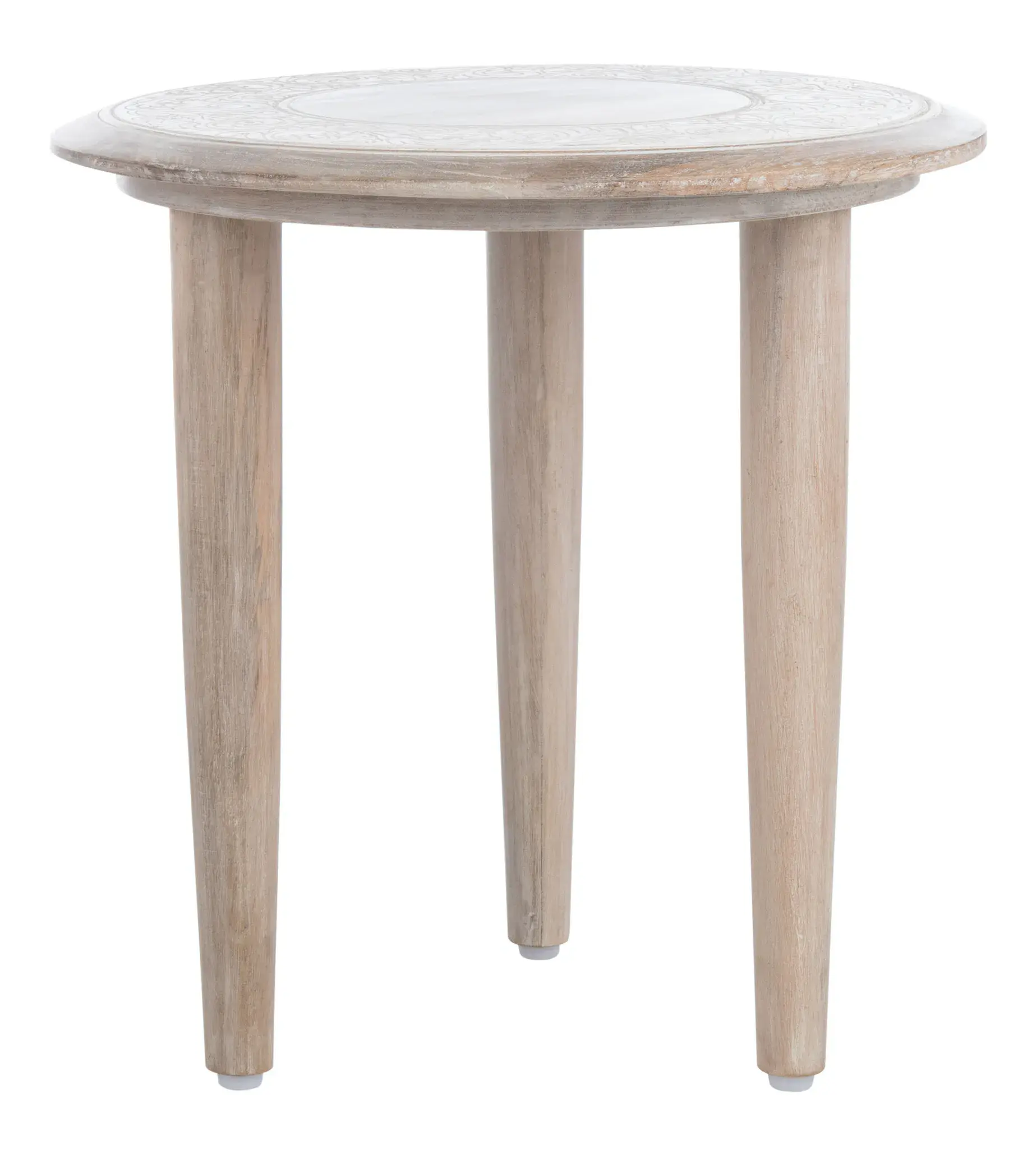 Rehnuma Carved Side Table
