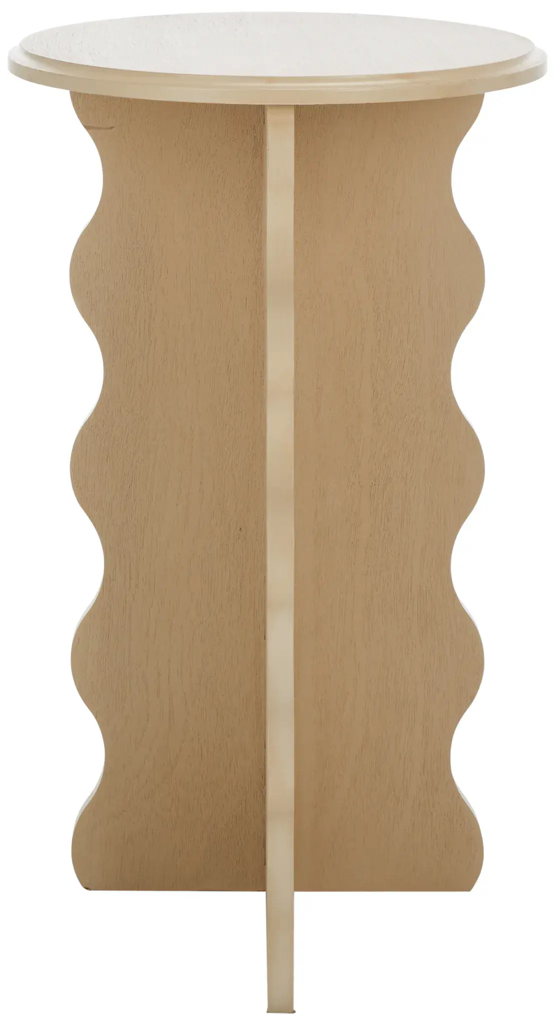 Lilith Wavy Accent Table