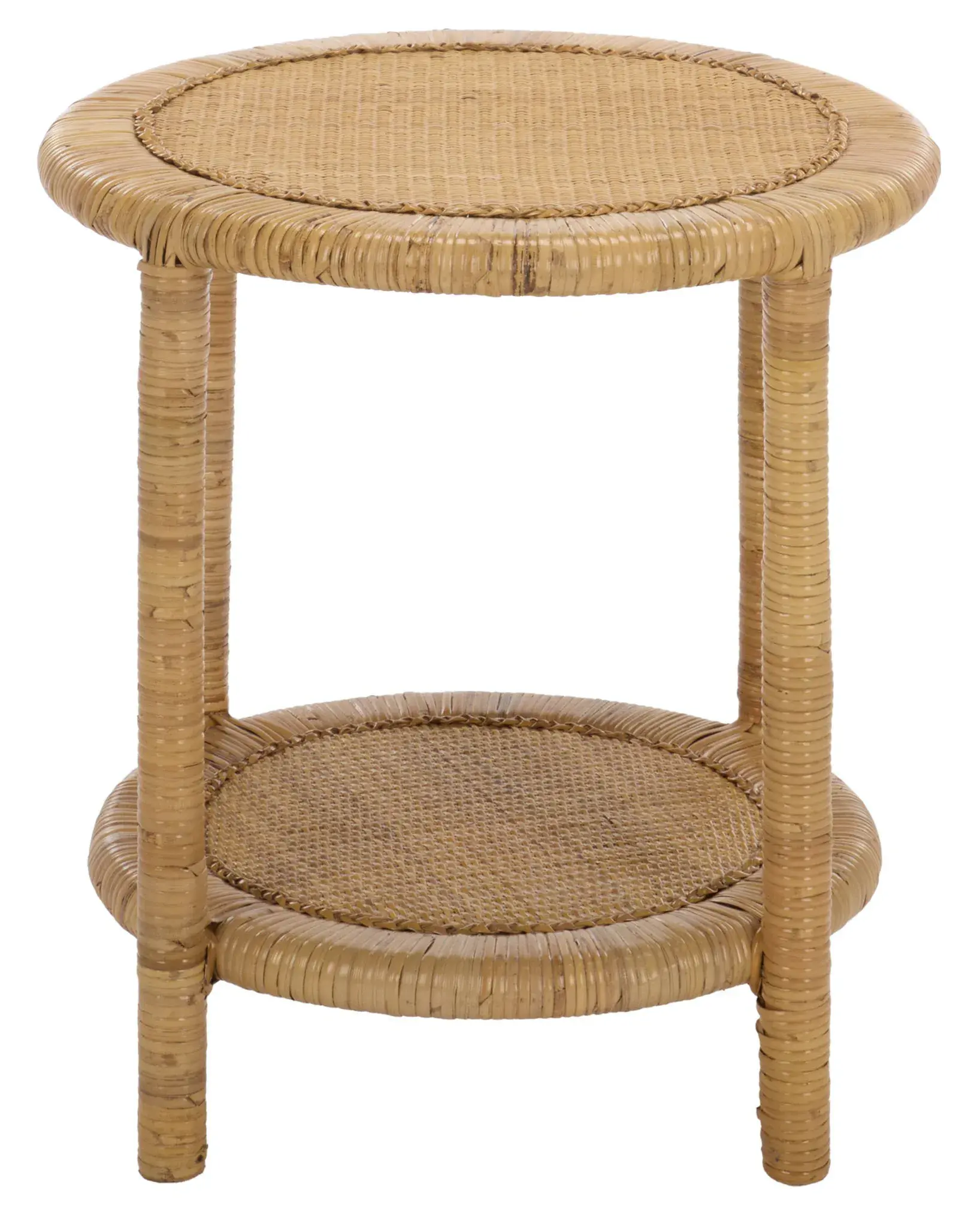 Akane Accent Table With Shelf