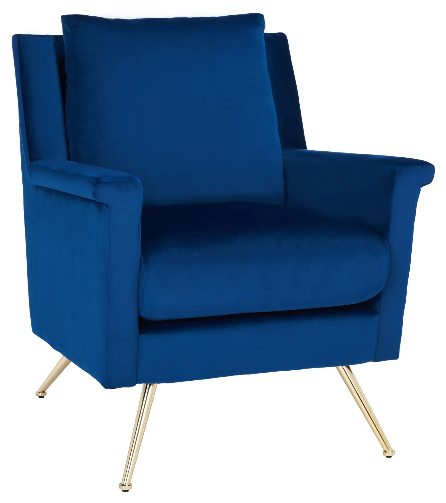 Cerise Mid-Century Arm Chair
