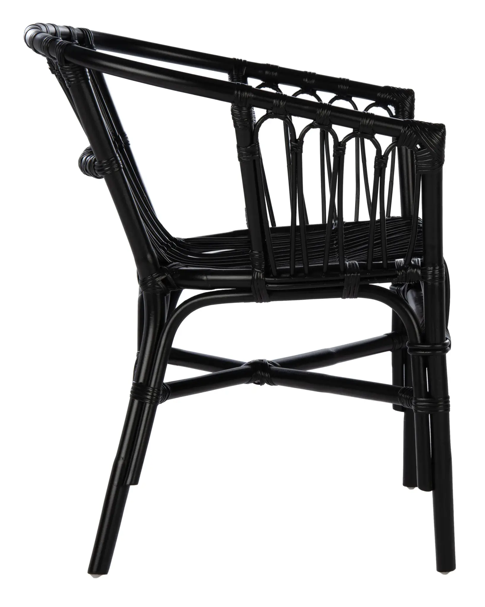 Adriana Rattan Accent Chair (Set of 2)