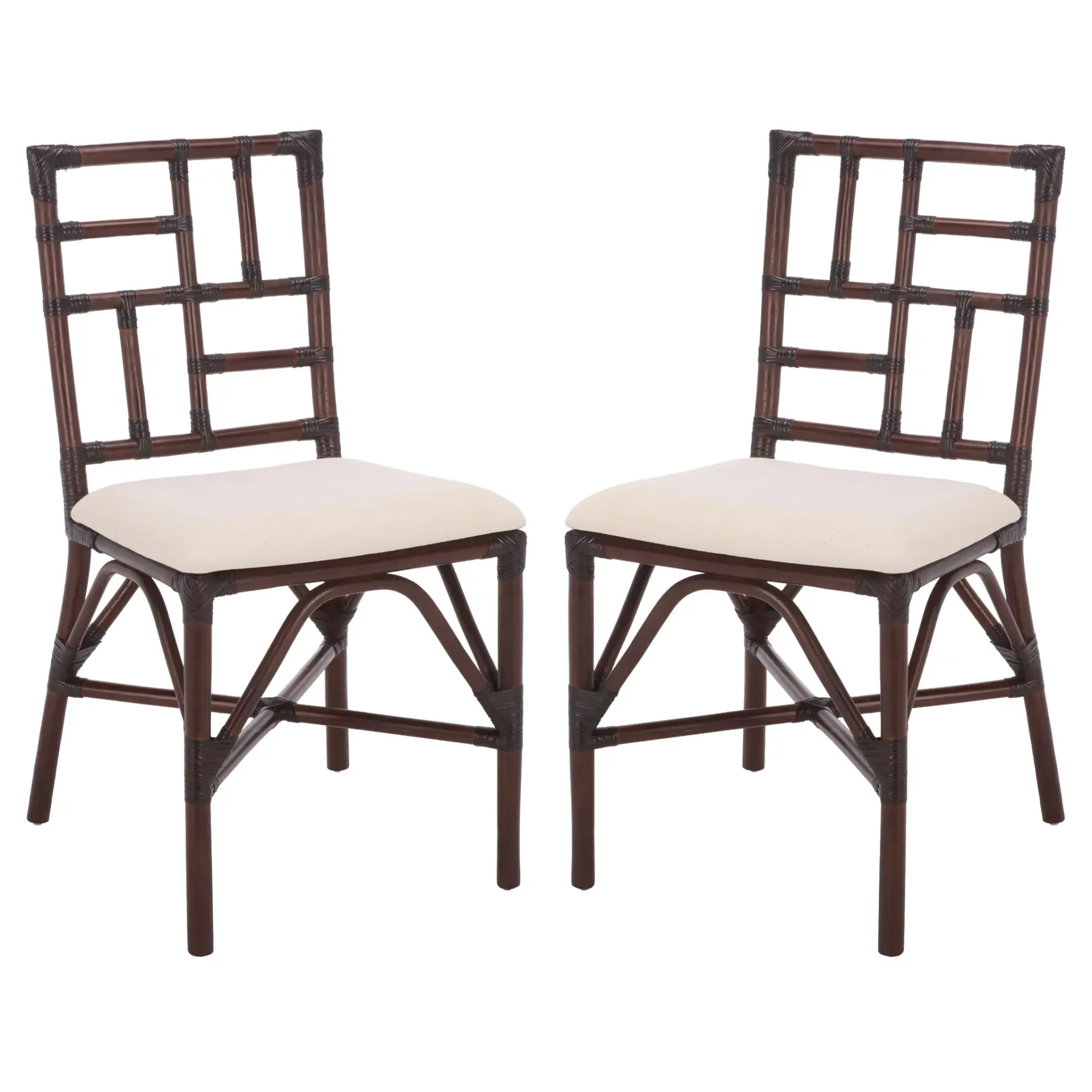 Christine Accent Chair With Cushion (Set of 2)