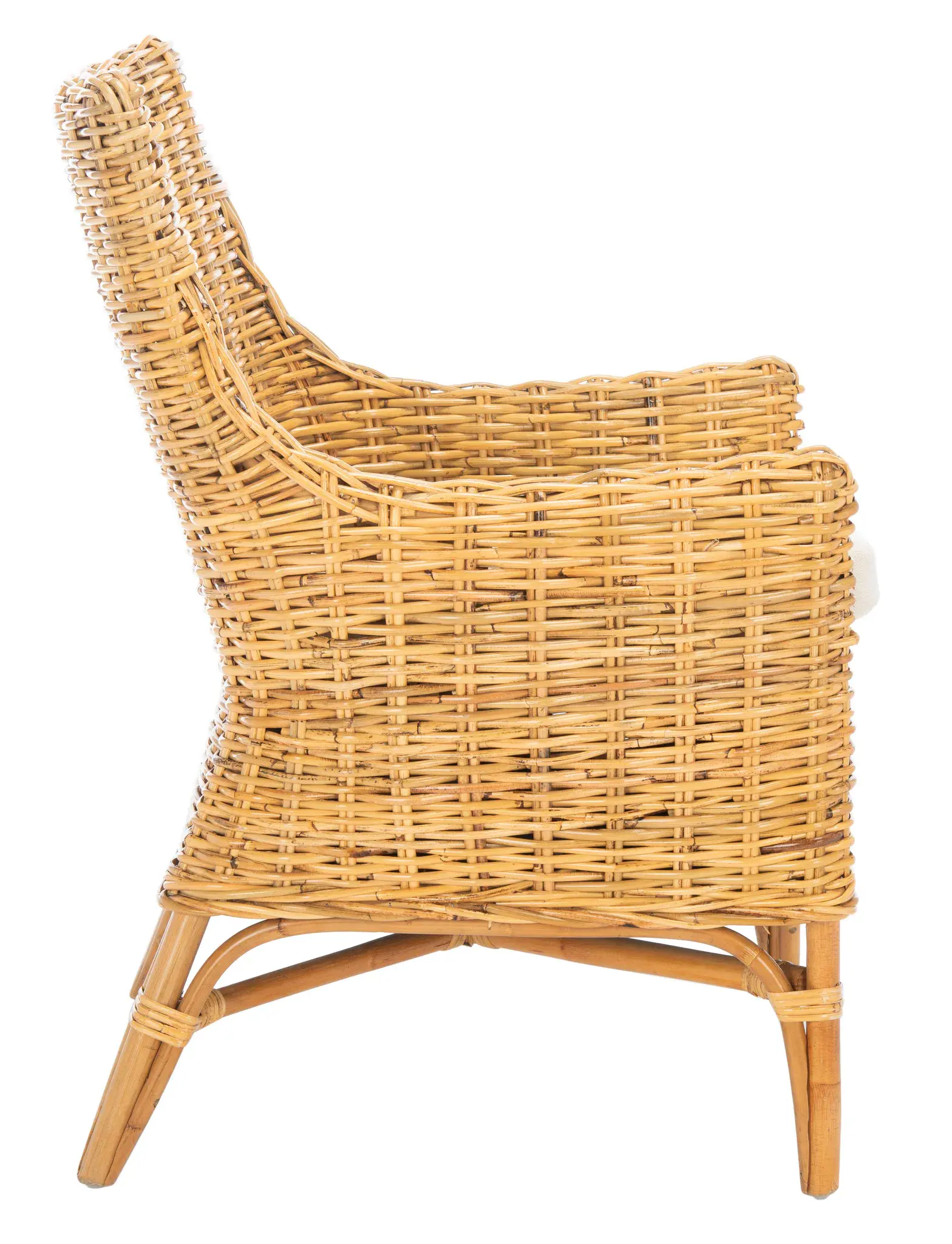 Cristen Rattan Accent Chair With Cushion