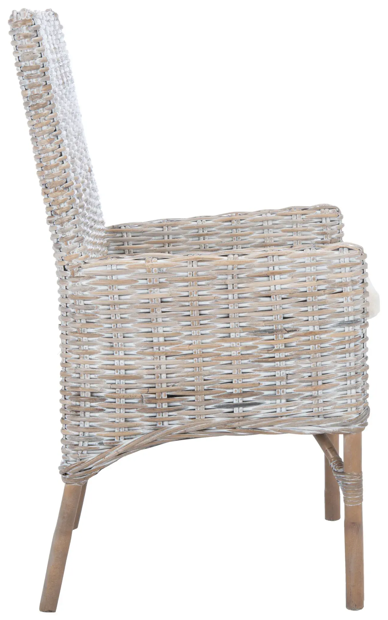 Nancy Rattan Accent Chair With Cushion