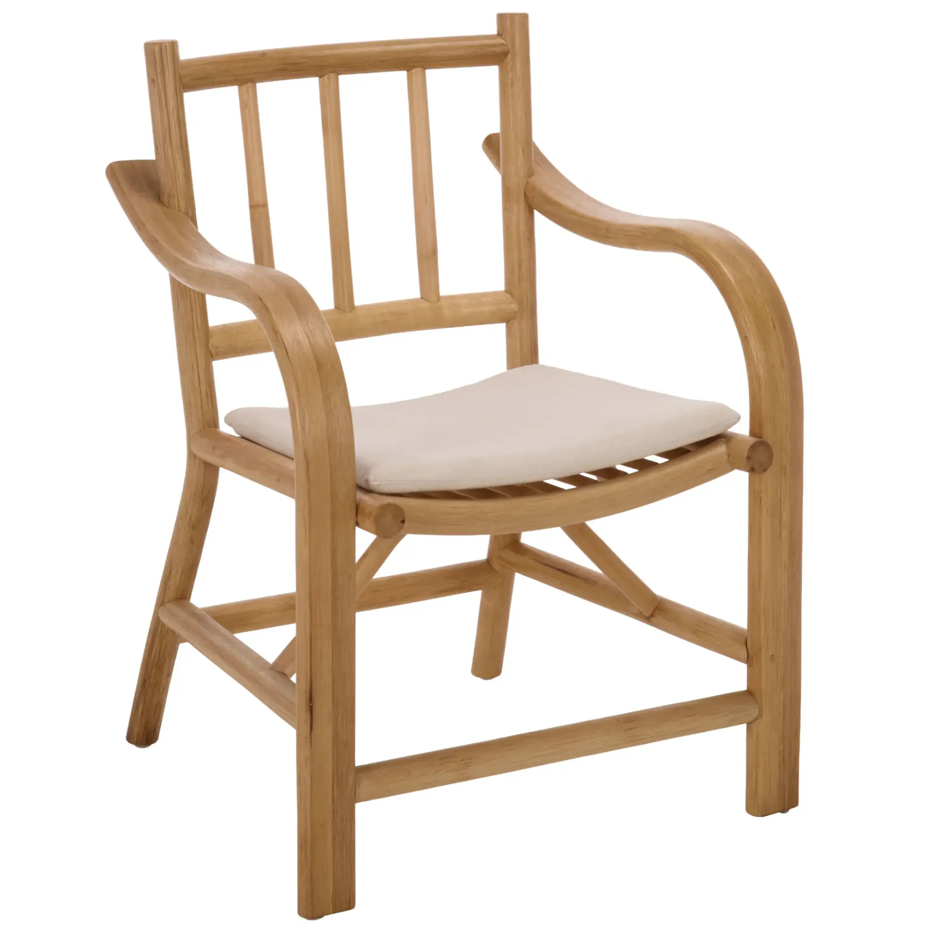 Ylenia Rattan Armchair W/ Cushion