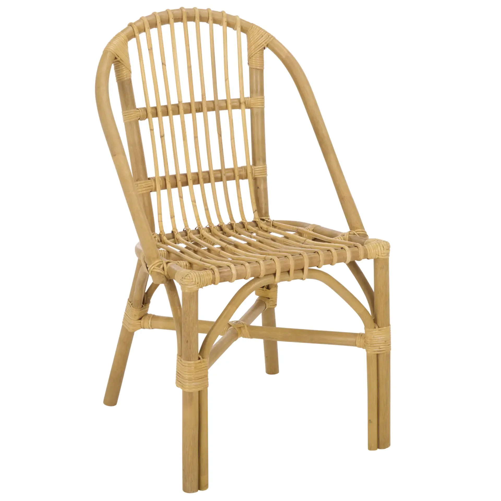 Oksana Woven Rattan Arm Chair