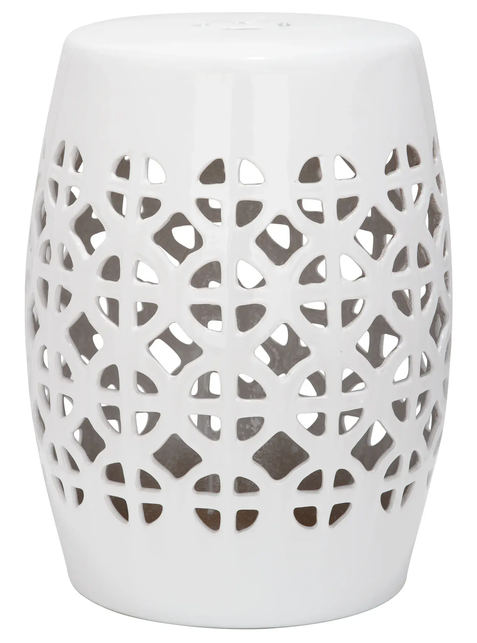 Circle Lattice Garden Stool