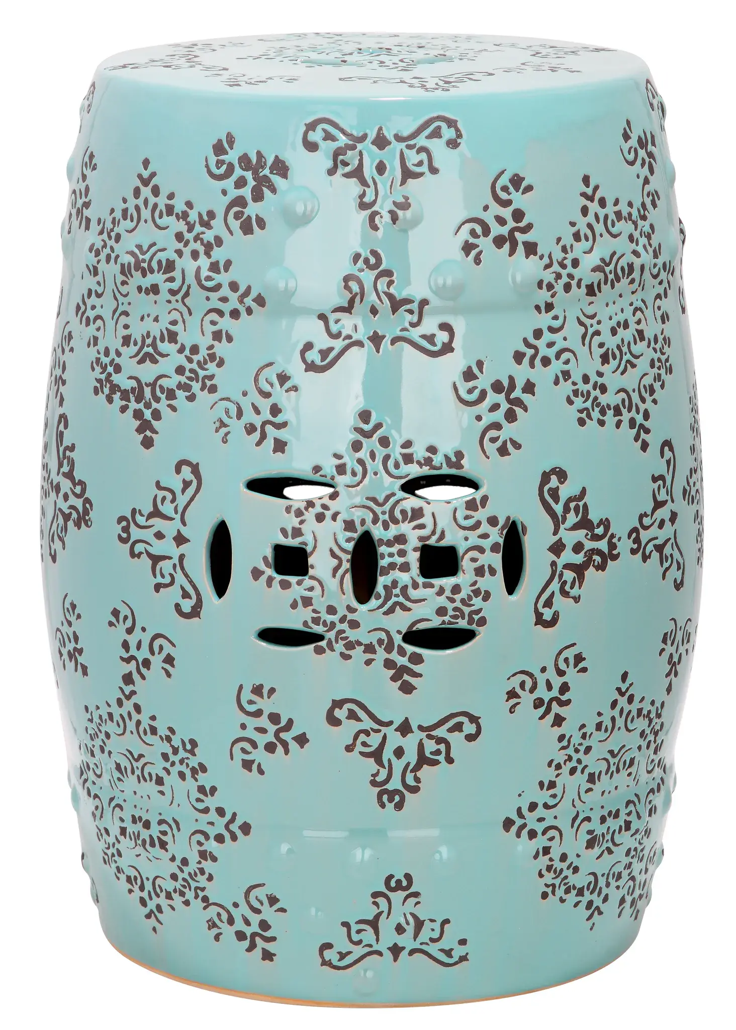 Medallion Garden Stool