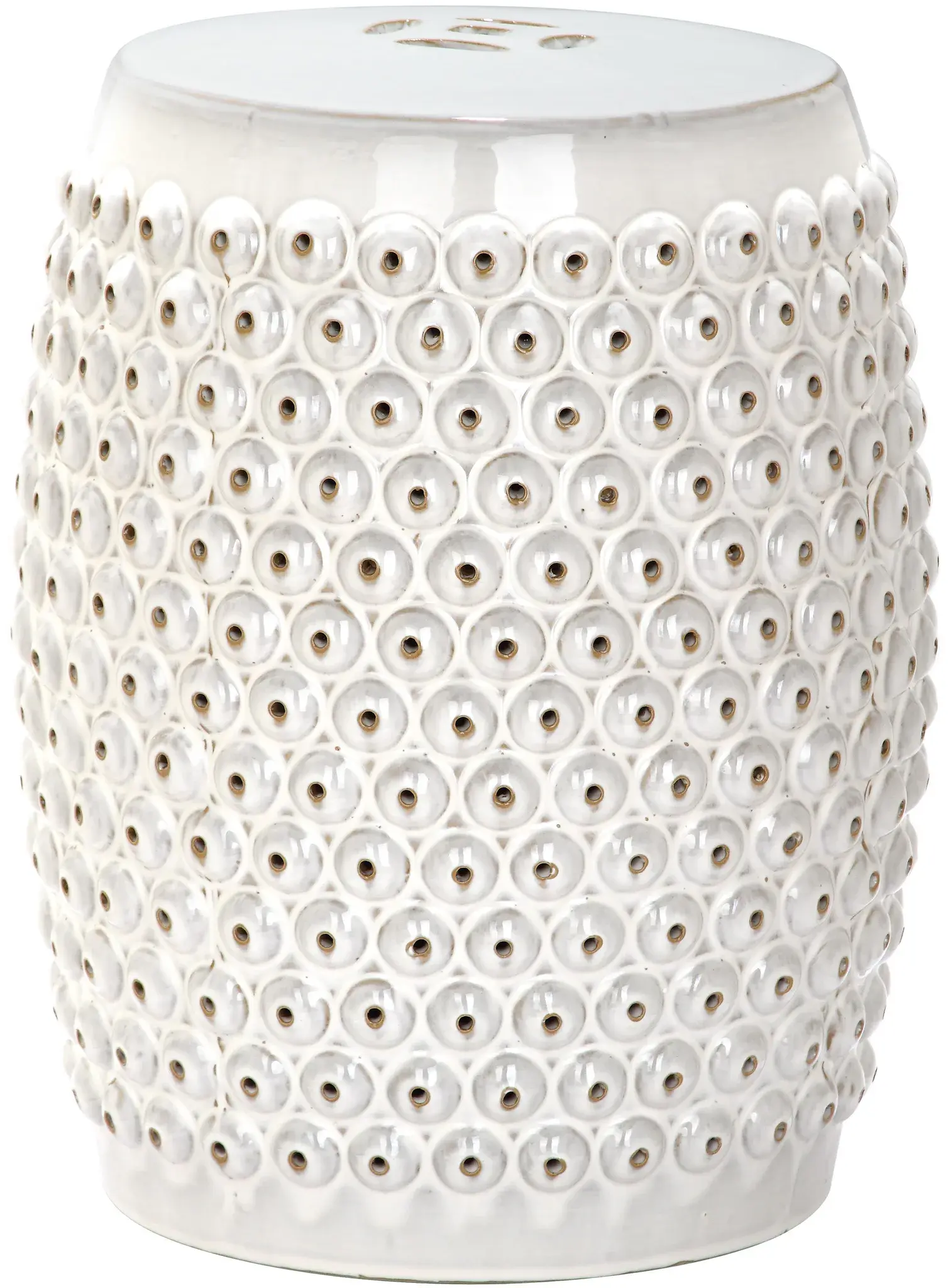 Stella Nailhead Garden Stool