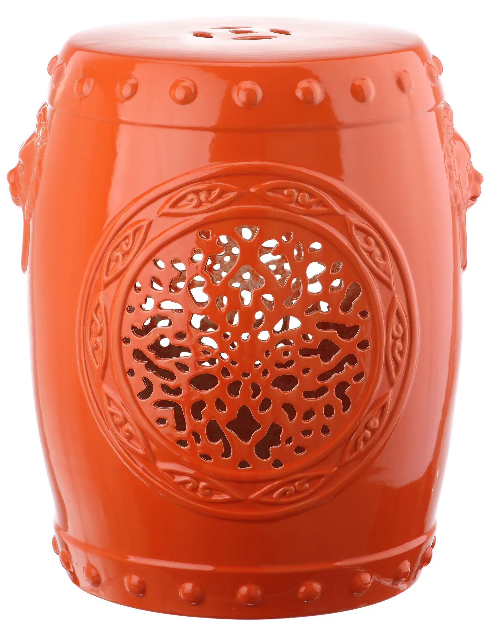 Flower Drum Garden Stool