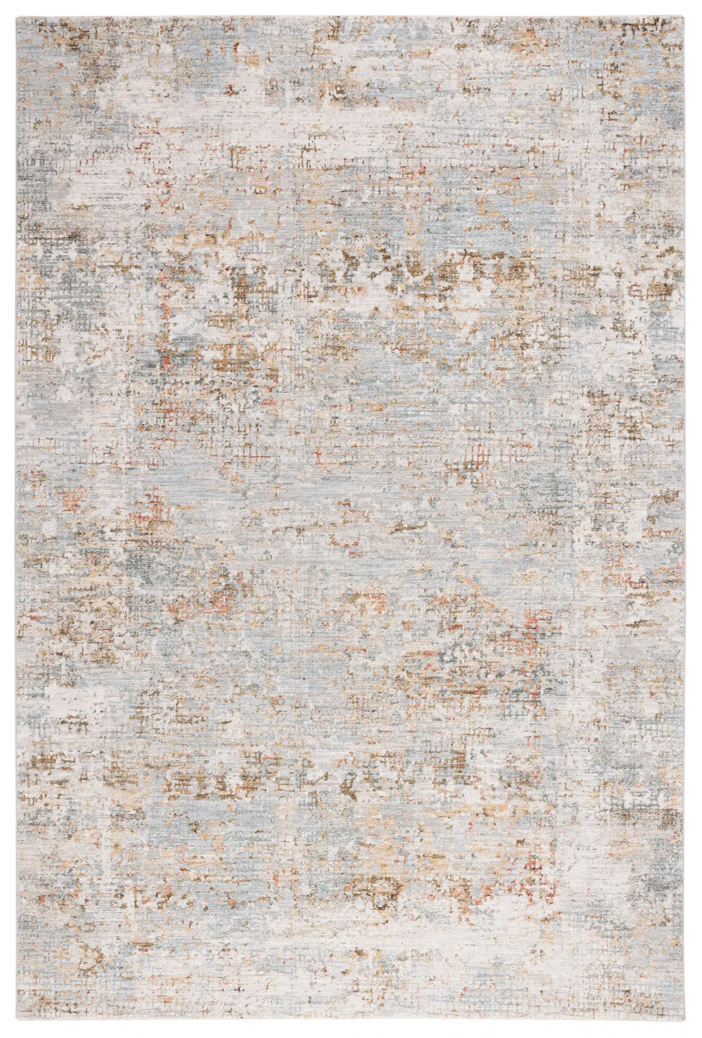 Adrianna Distressed Abstract Rug