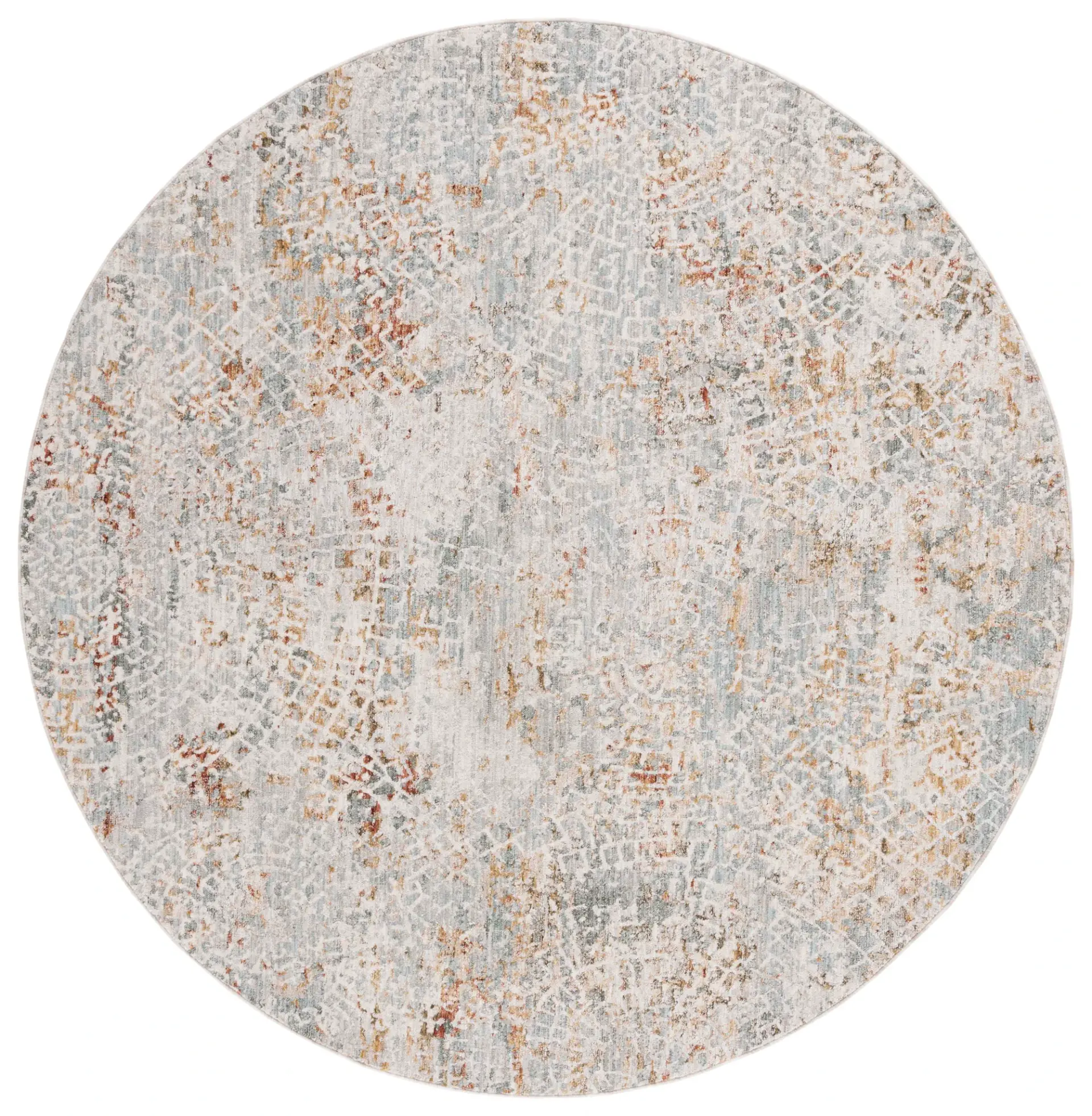 Adrianna Distressed Mosaic Rug