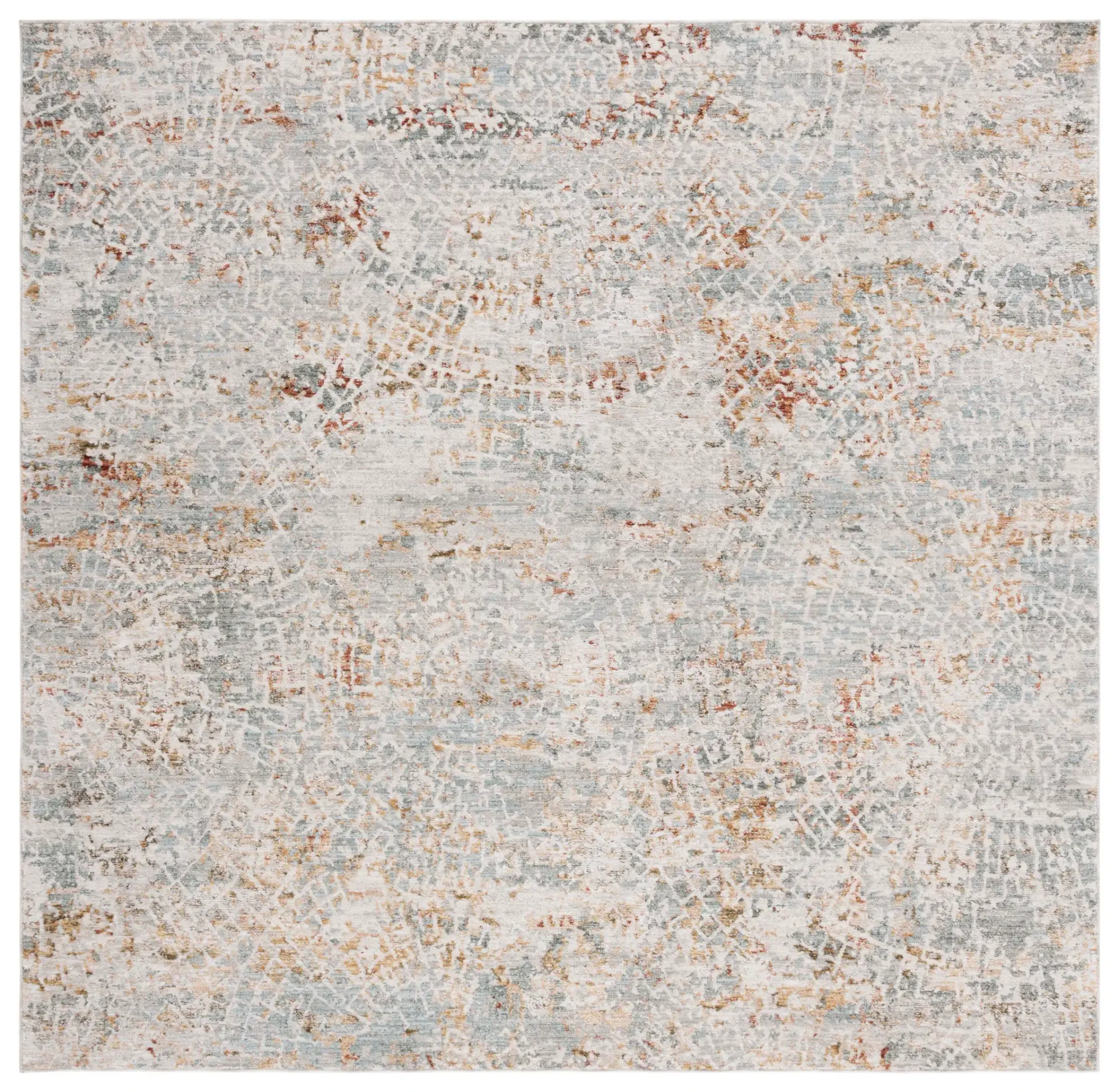Adrianna Distressed Mosaic Rug