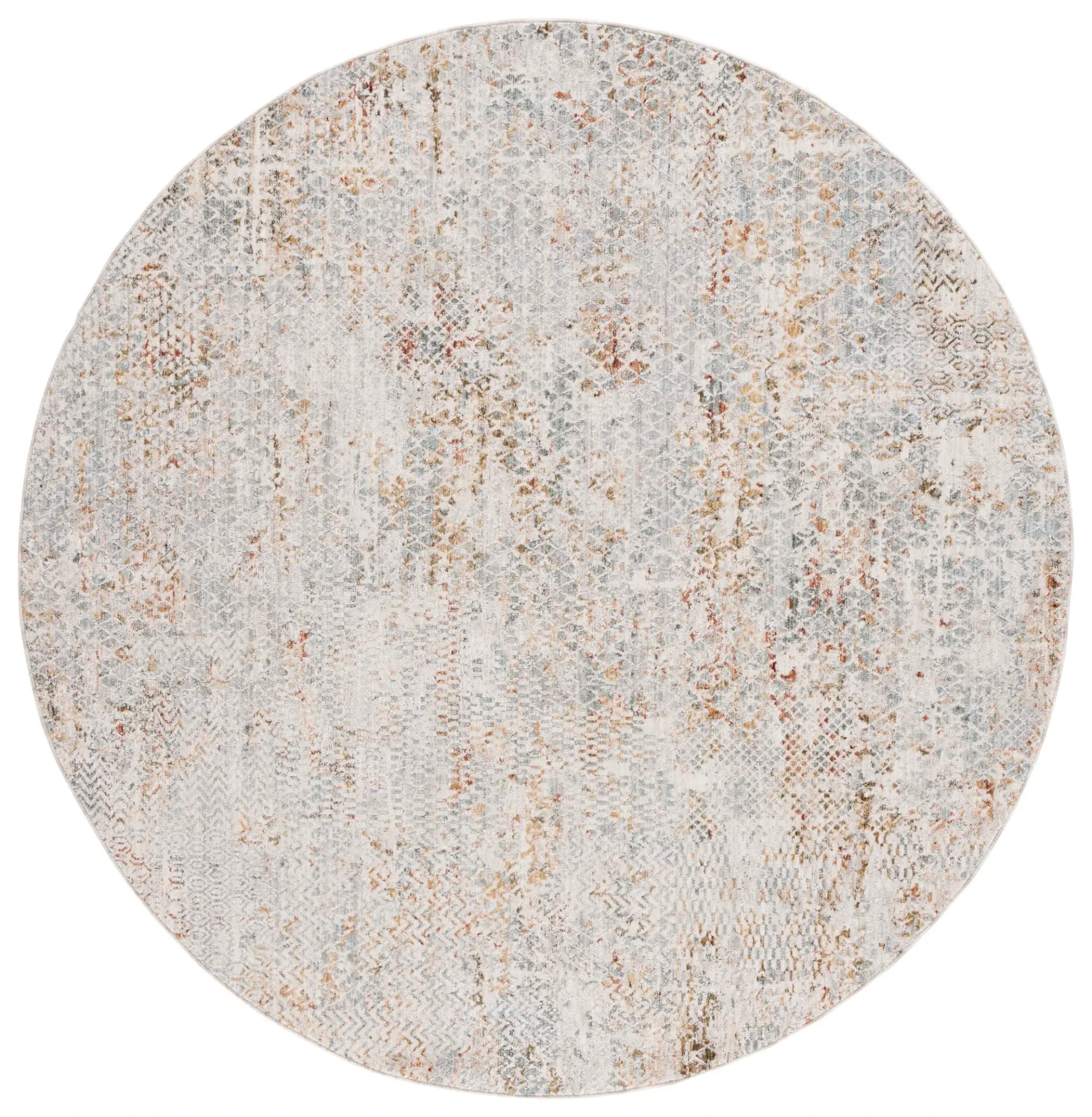 Adrianna Distressed Lattice Rug