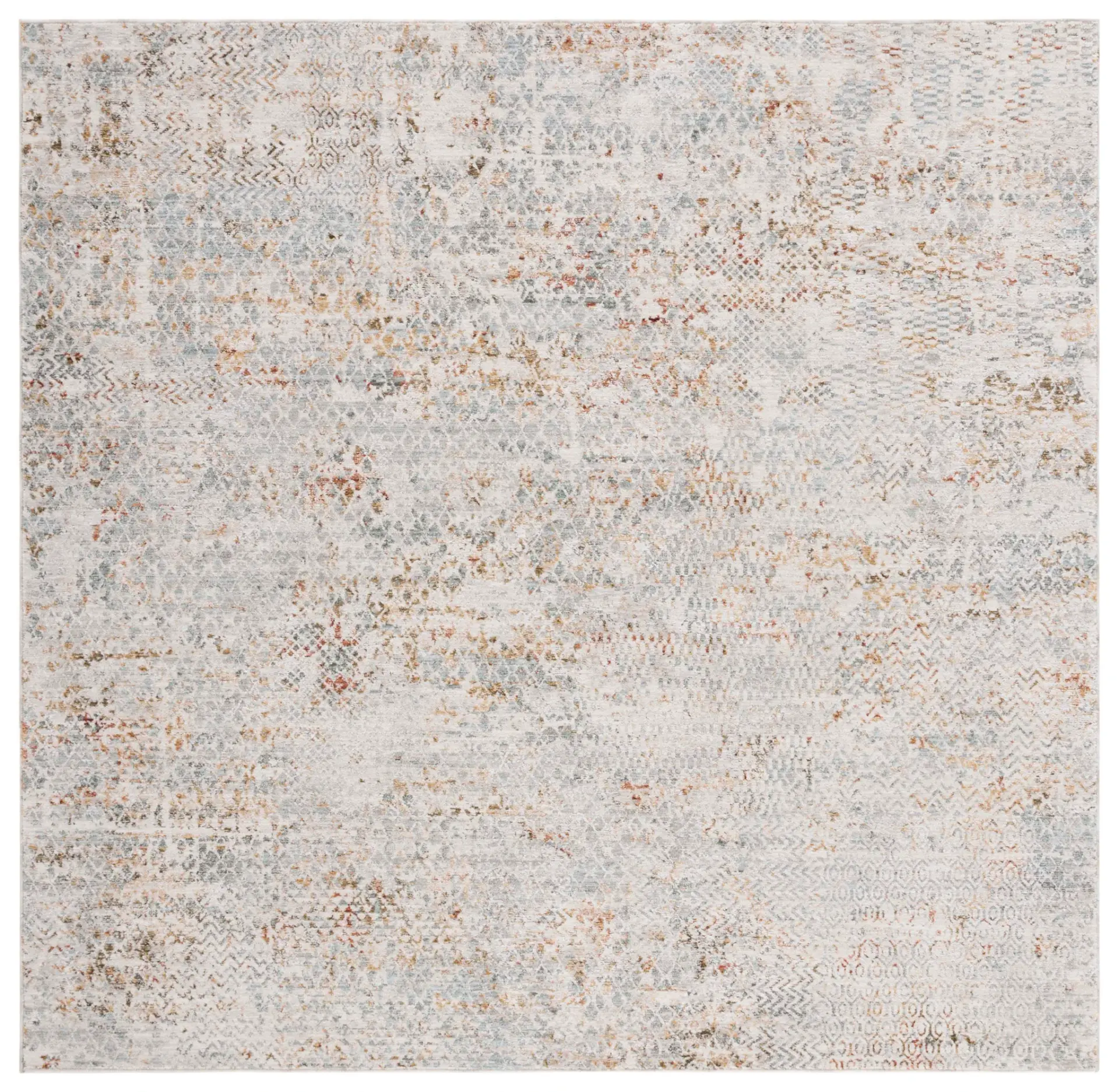 Adrianna Distressed Lattice Rug