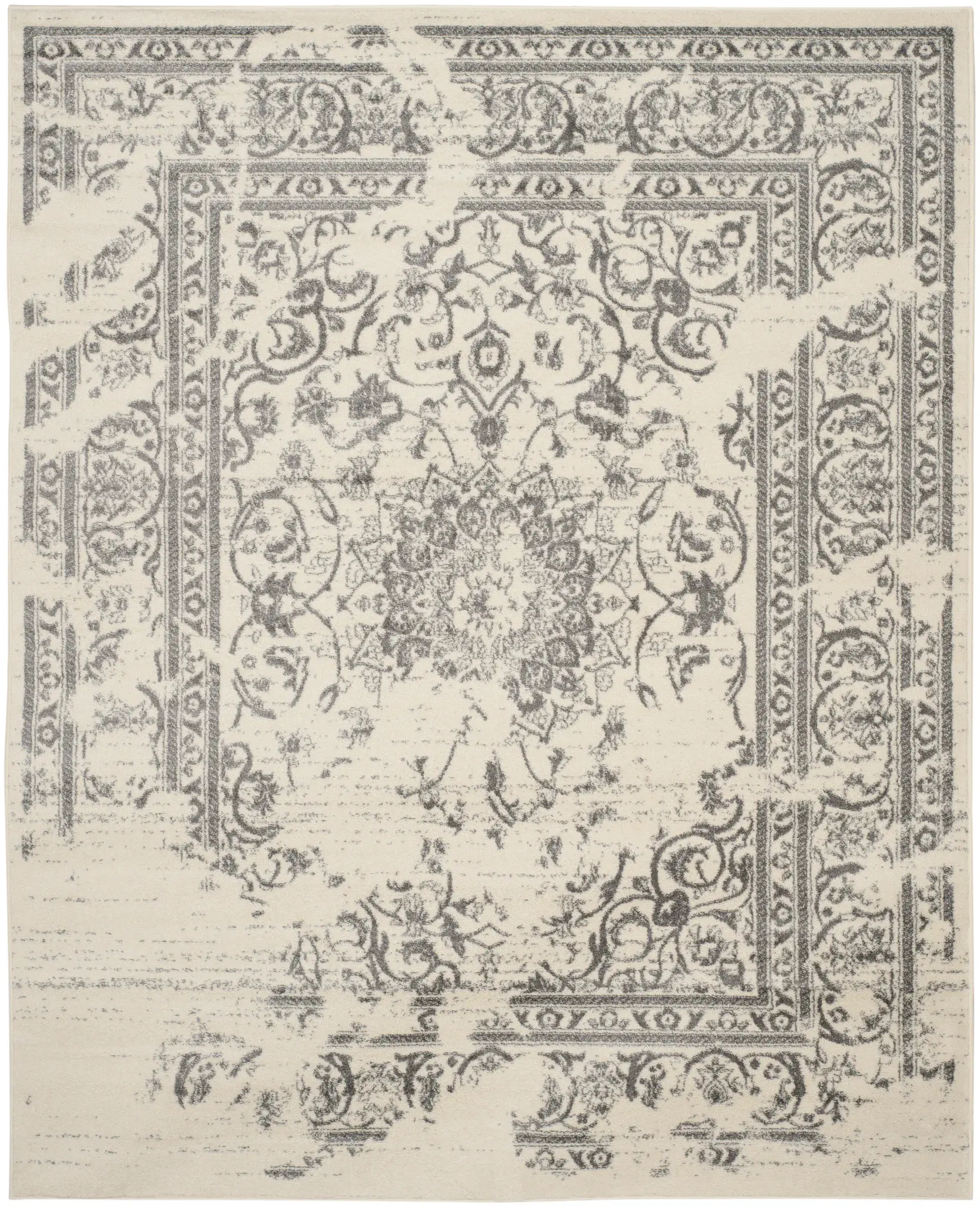 Adirondack Faded Medallion Rug