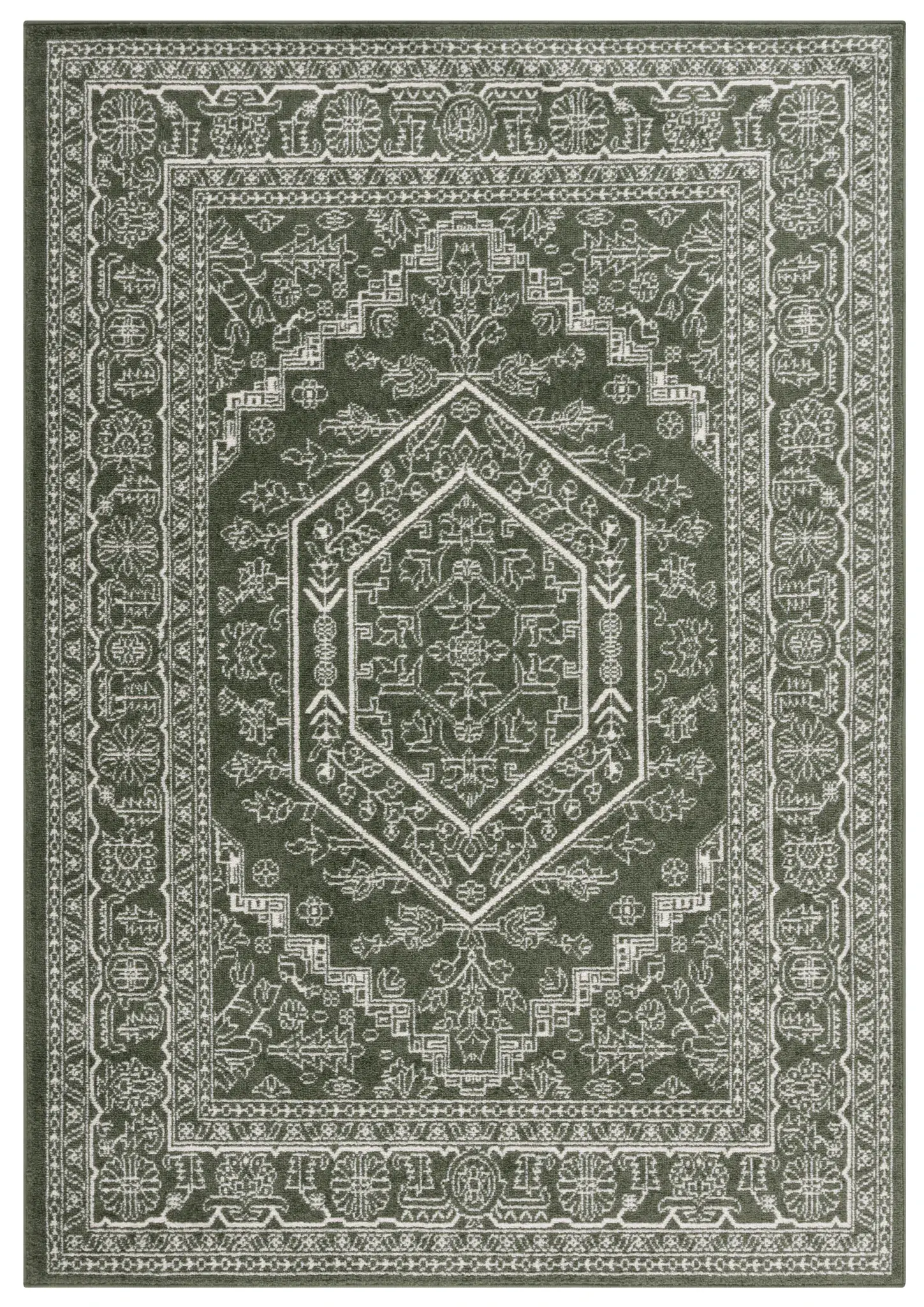Adirondack Diamond Medallion Rug