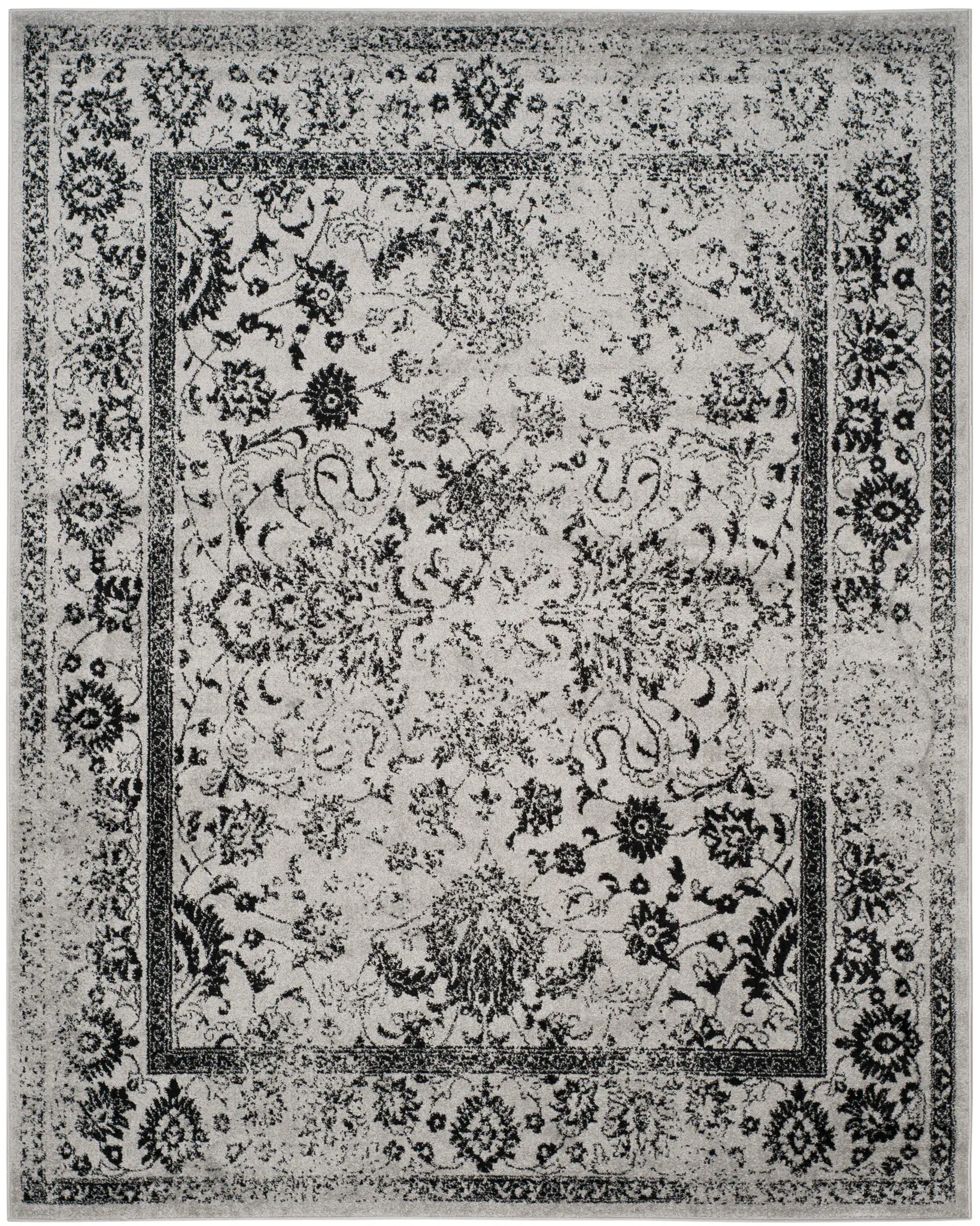 Adirondack Bordered Floral Rug