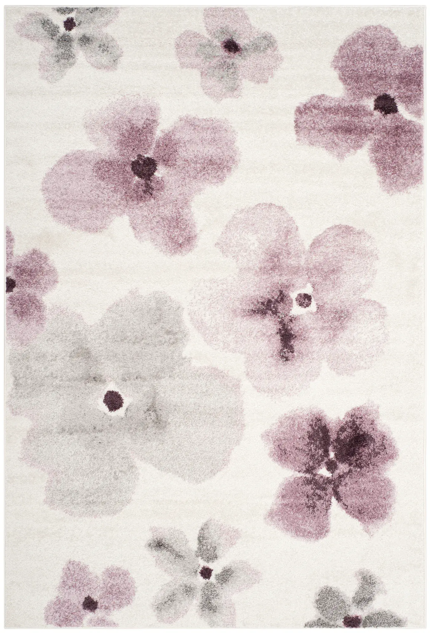 Adirondack Watercolor Floral Rug