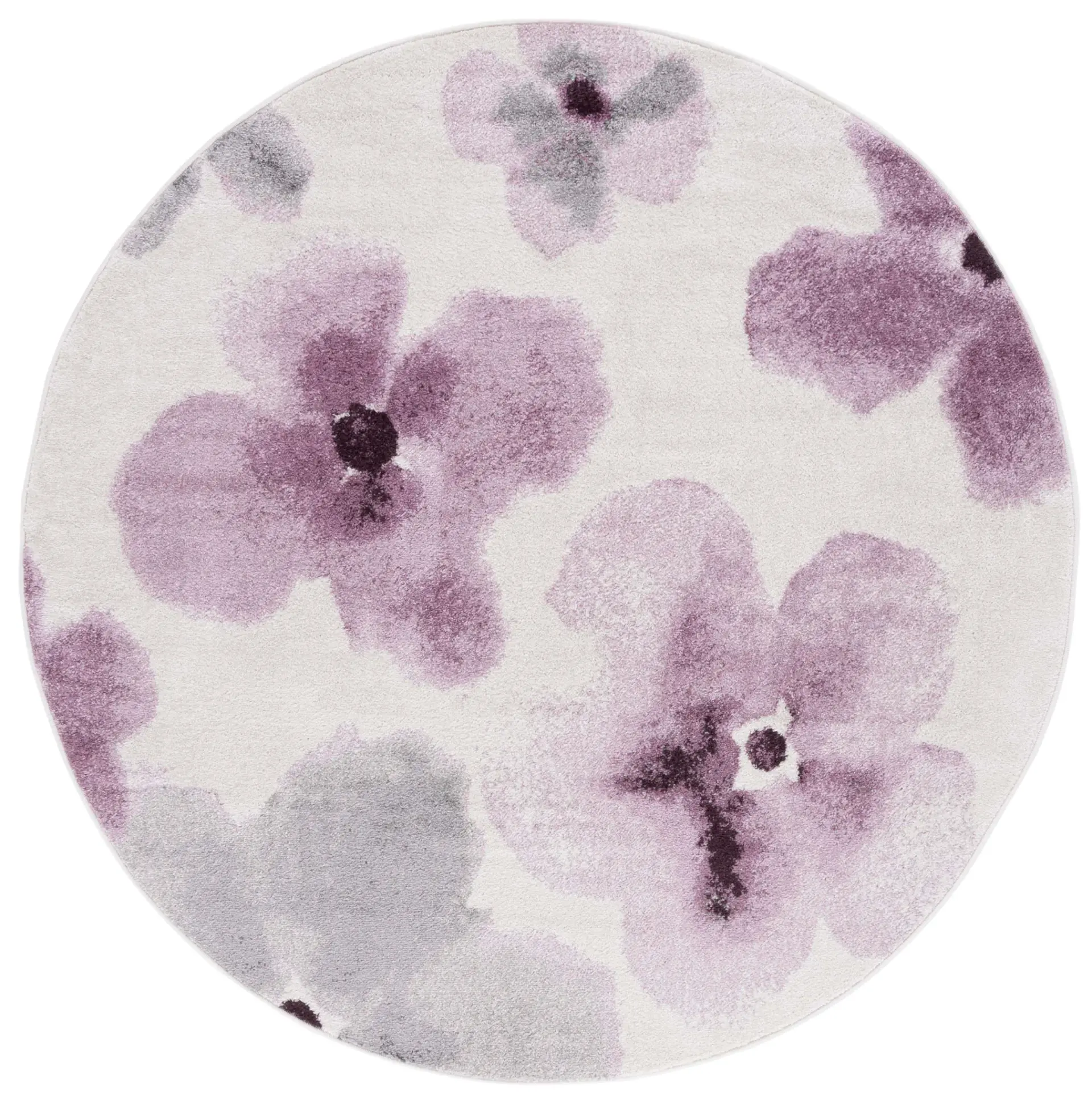Adirondack Watercolor Floral Rug