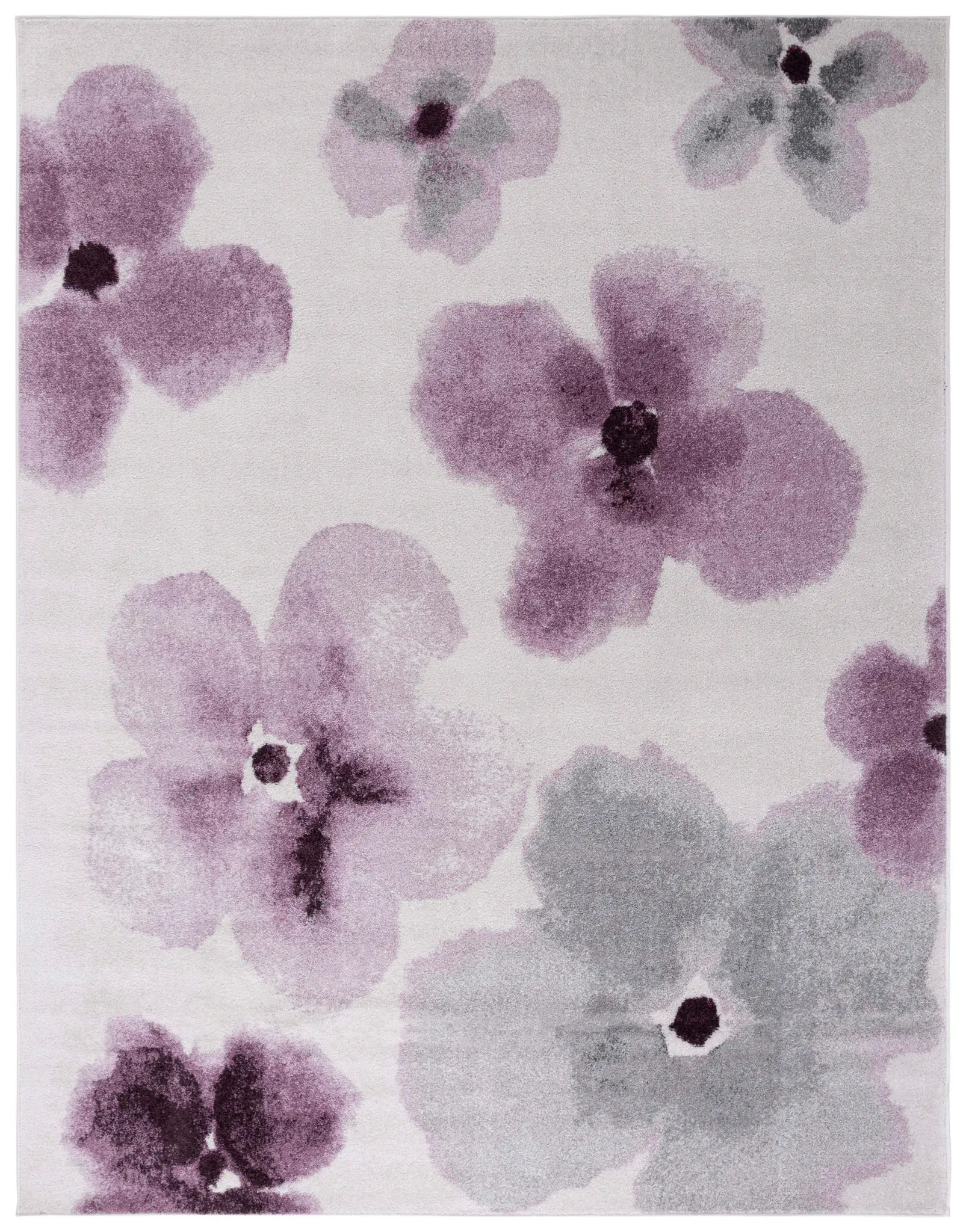 Adirondack Watercolor Floral Rug