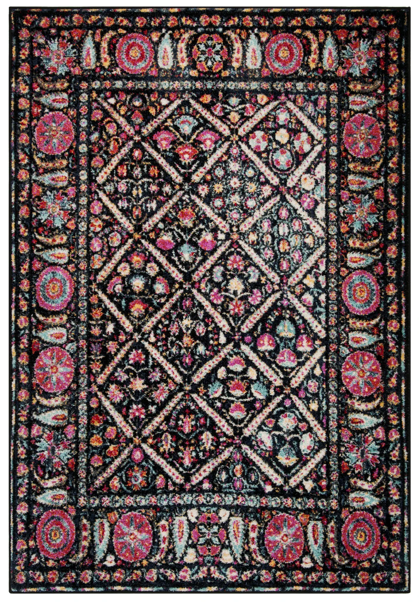 Adirondack Floral Lattice Rug