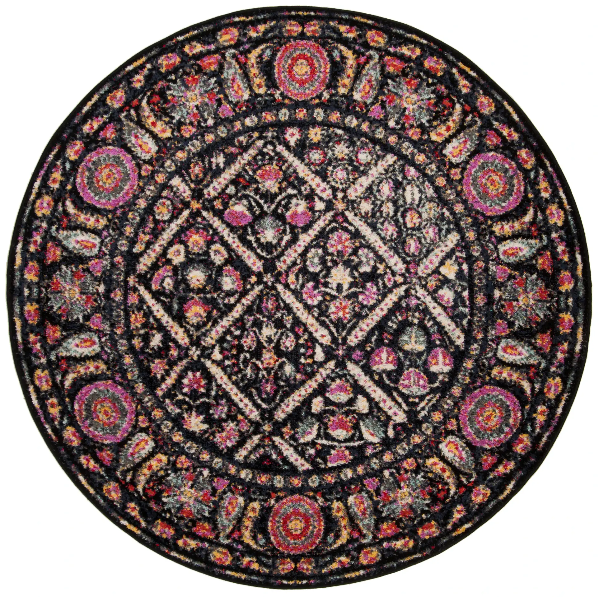 Adirondack Floral Lattice Rug