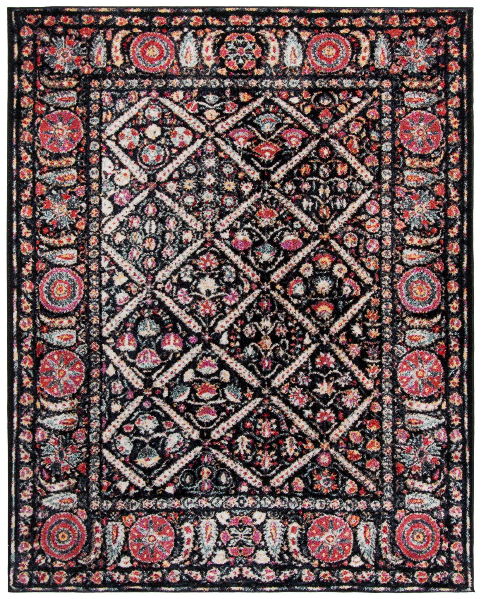 Adirondack Floral Lattice Rug