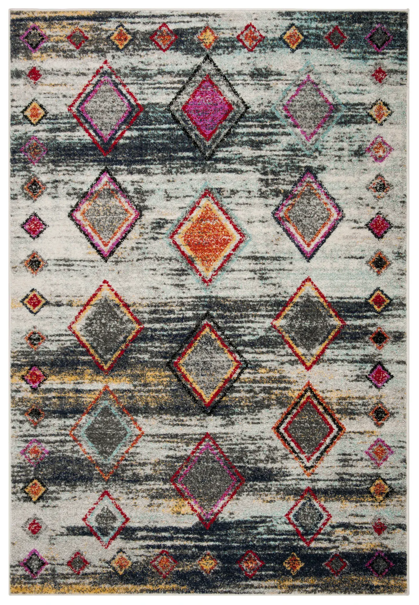 Adirondack Diamond Border Rug