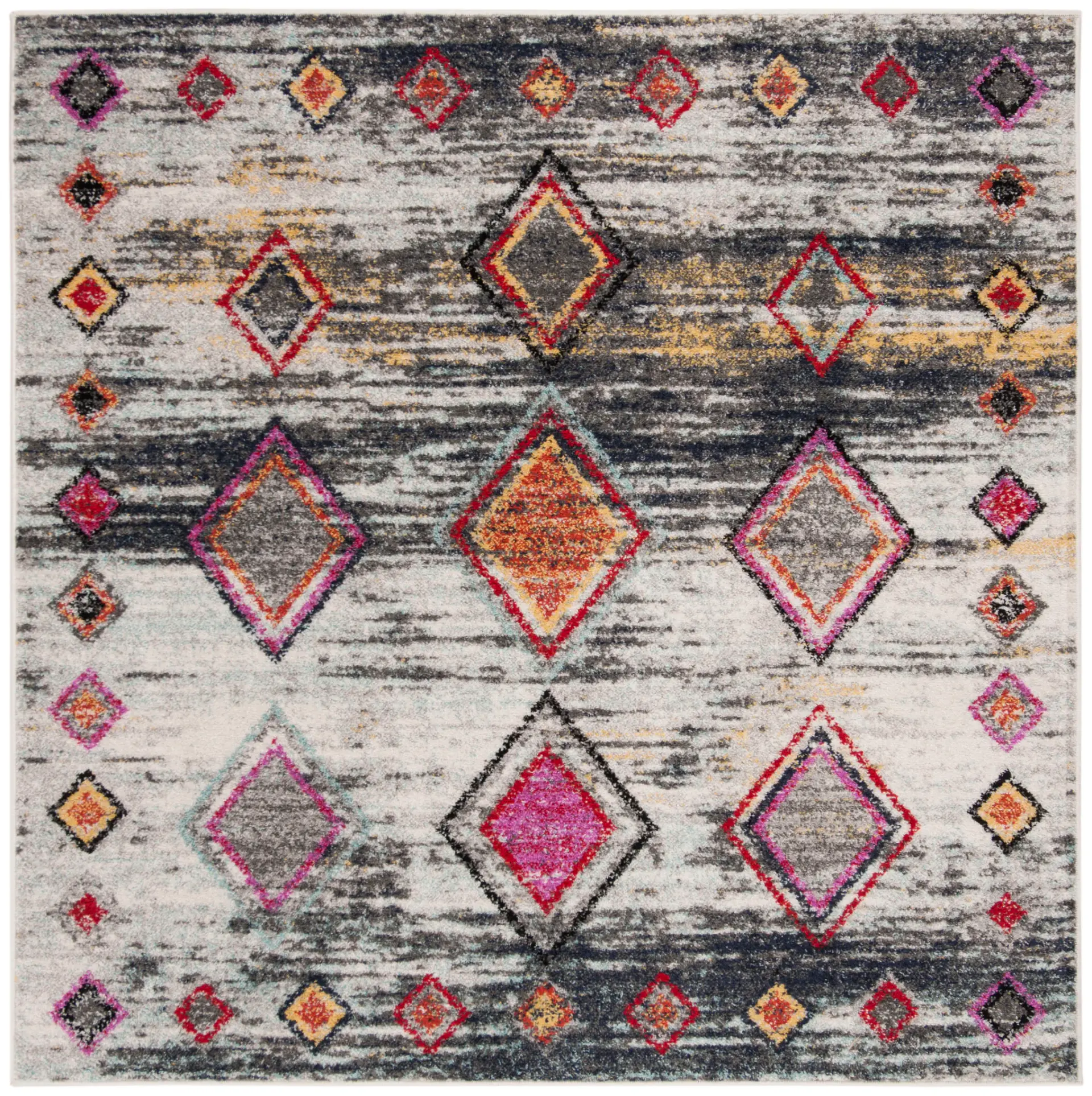 Adirondack Diamond Border Rug
