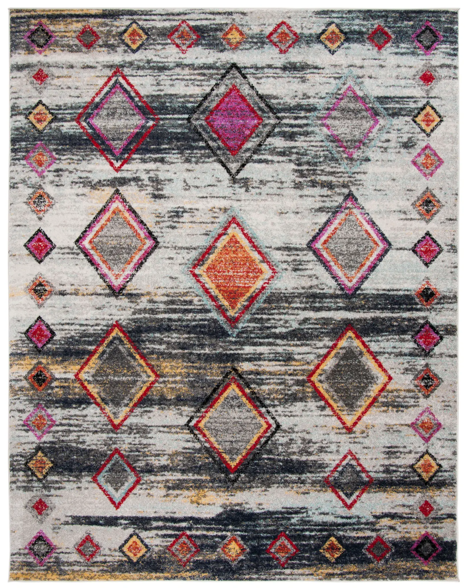 Adirondack Diamond Border Rug