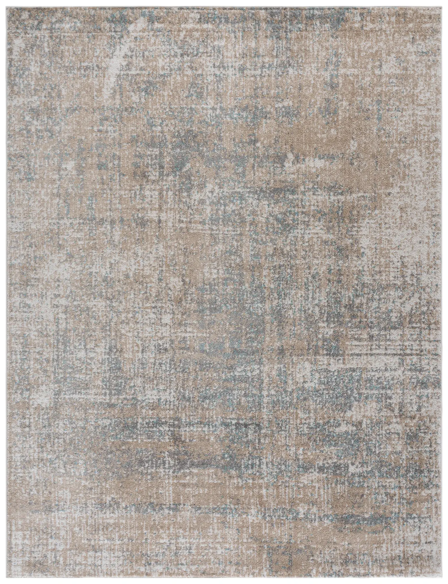 Adirondack Distressed Abstract Rug