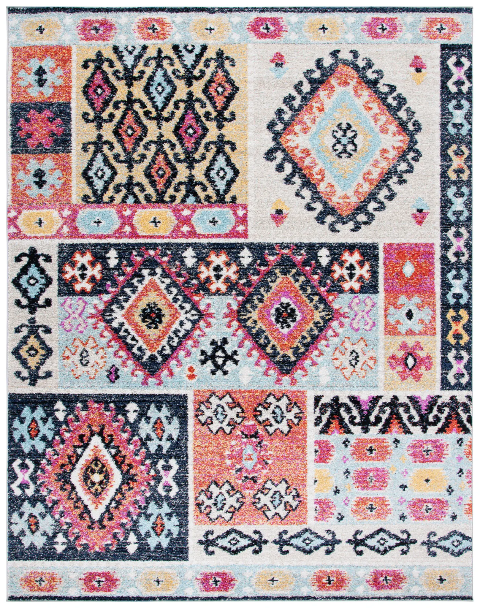 Adirondack Boho Patchwork Rug
