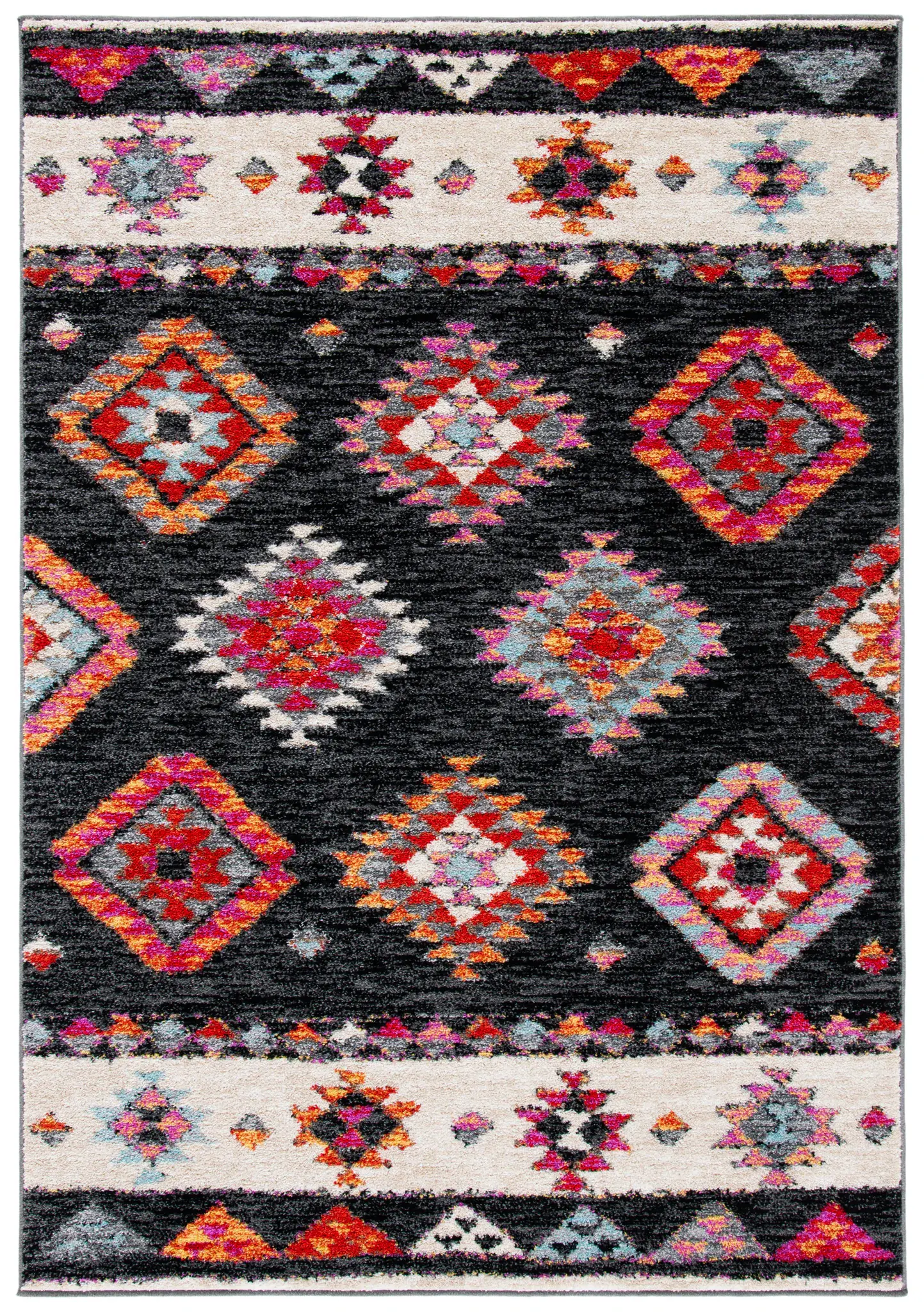 Adirondack Tribal Ikat Diamond Rug