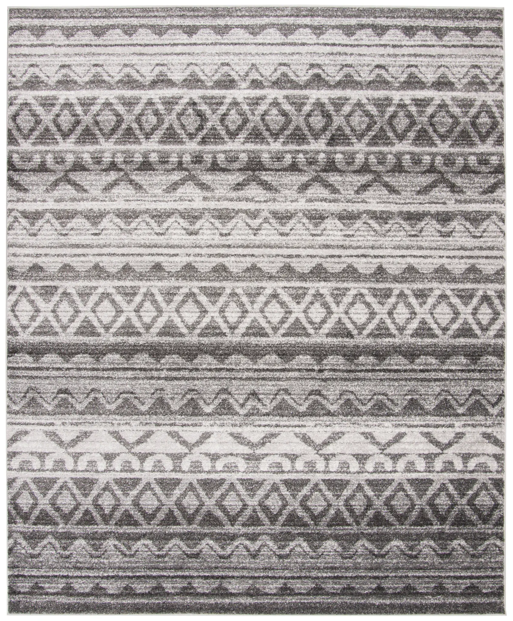 Adirondack Banded Diamond Rug