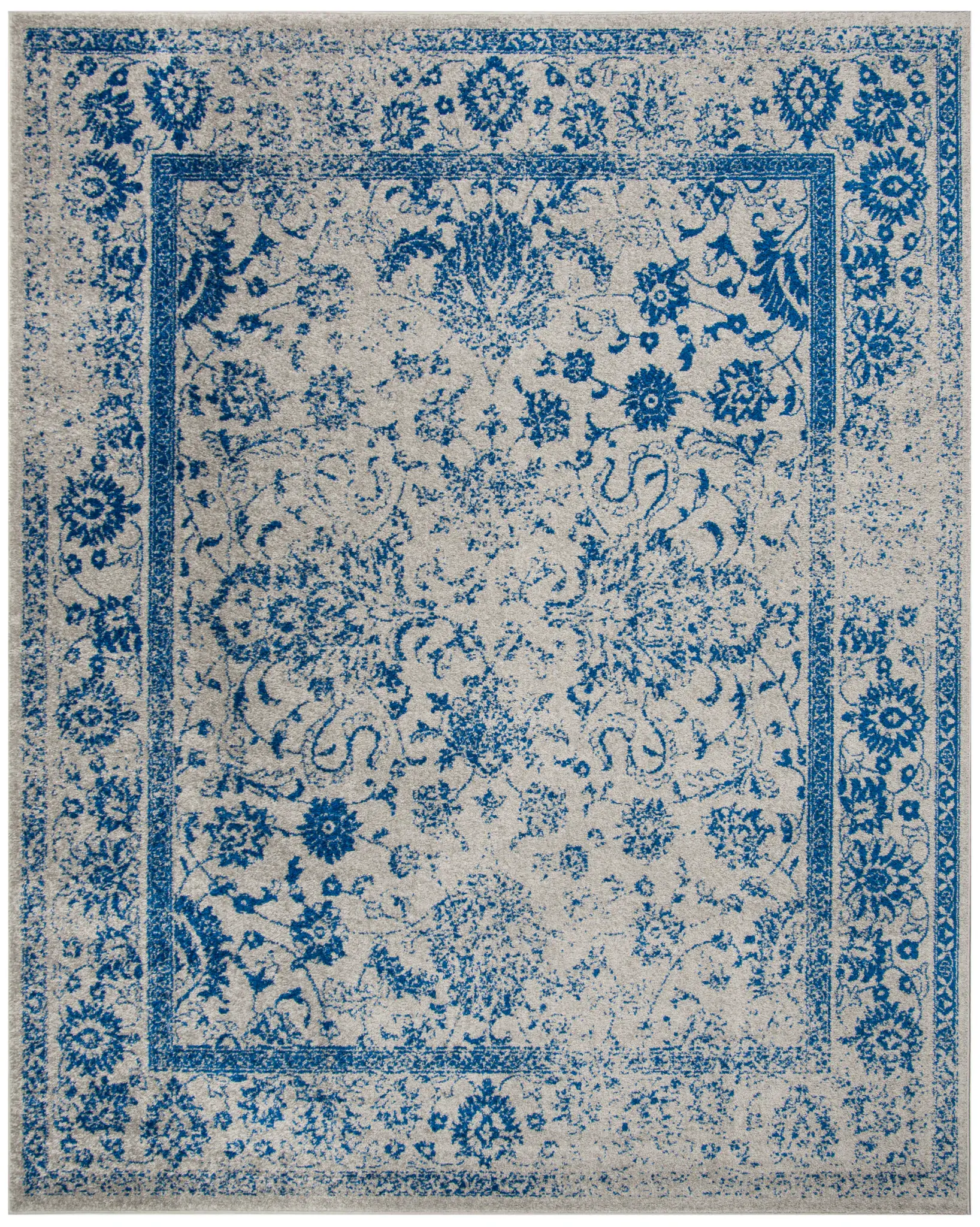 Adirondack Floral Border Rug