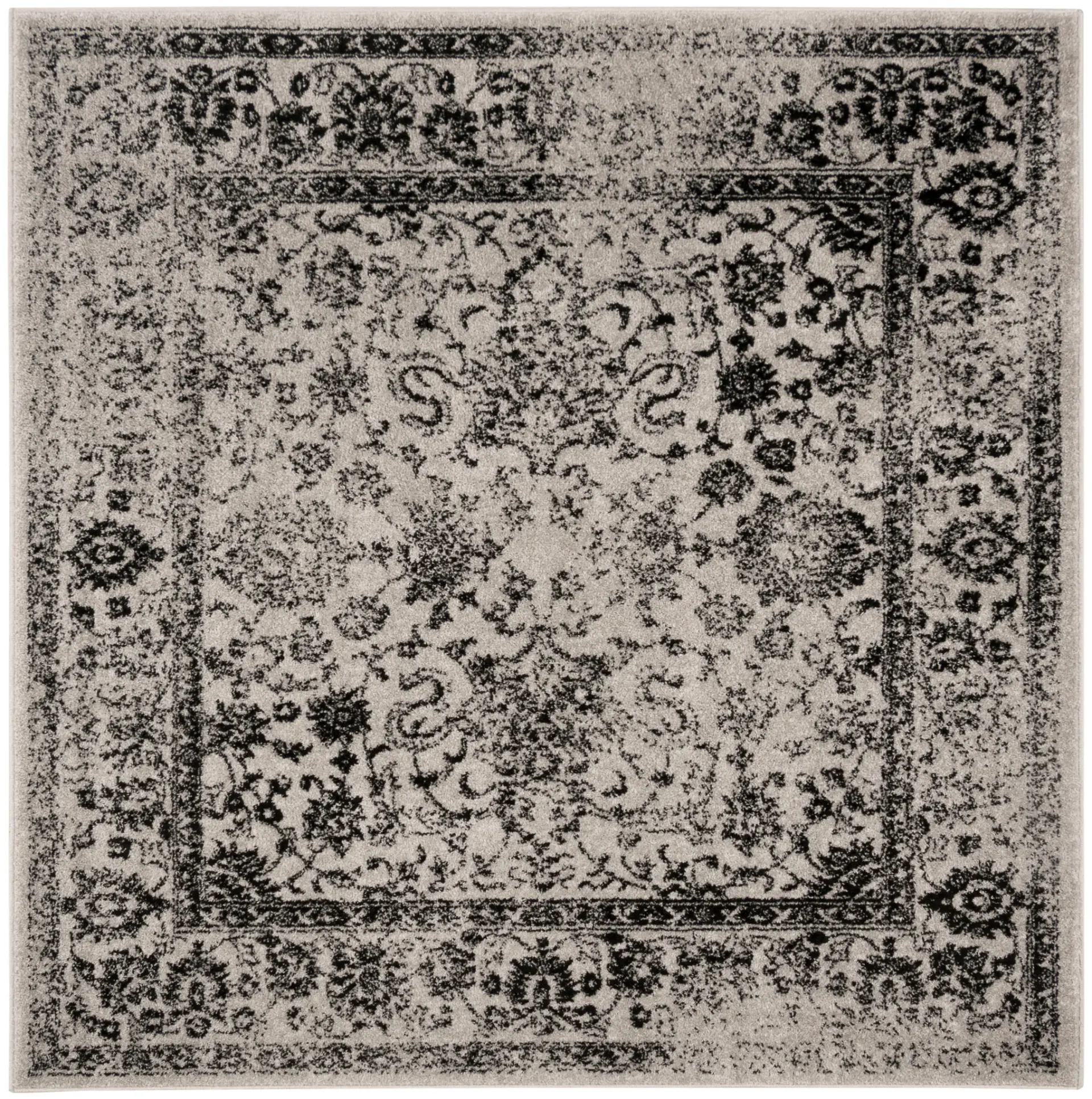 Adirondack Floral Border Rug