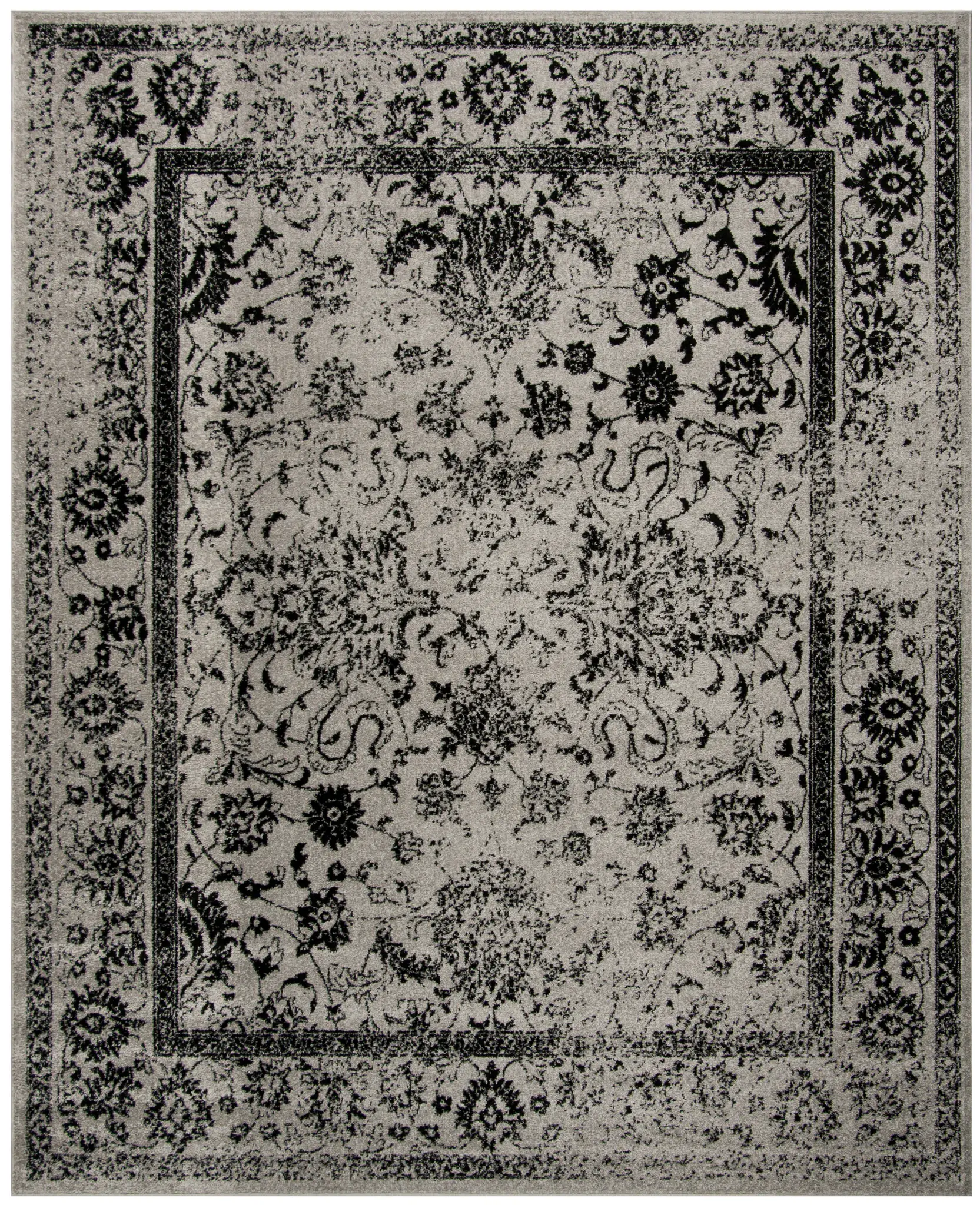 Adirondack Floral Border Rug