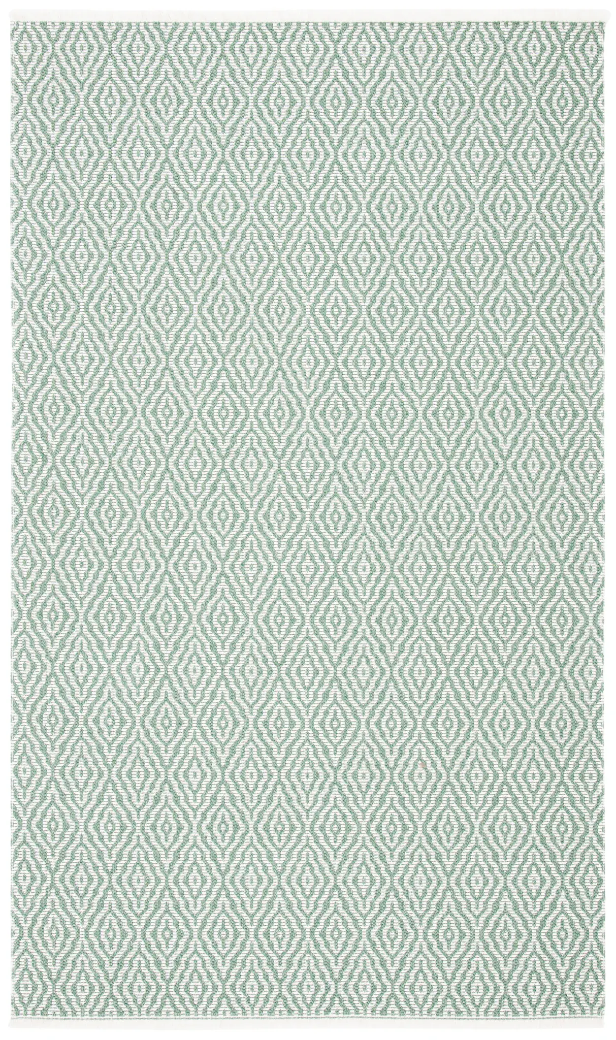 Augustine Concentric Diamond Cotton Rug